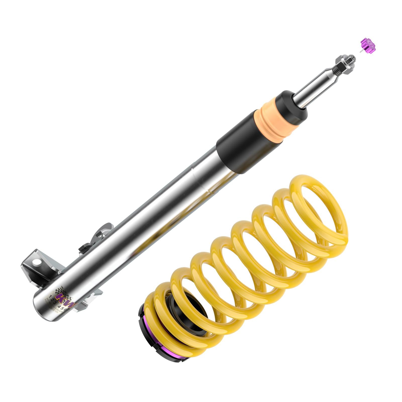 KW Coilover suspension V3 inox for Mercedes-Benz 124 Coupe (C124, 124C) 03/1987-07/1993