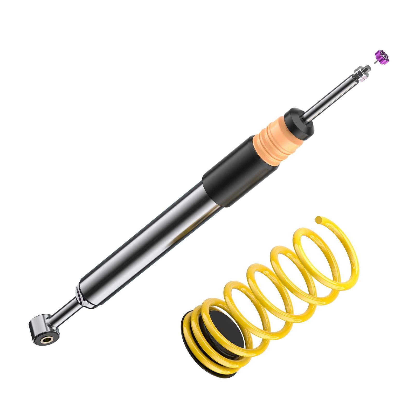 KW Coilover suspension V3 inox FORD FOCUS II (DA_, HCP, DP) 07/2004-09/2013 (35230023)