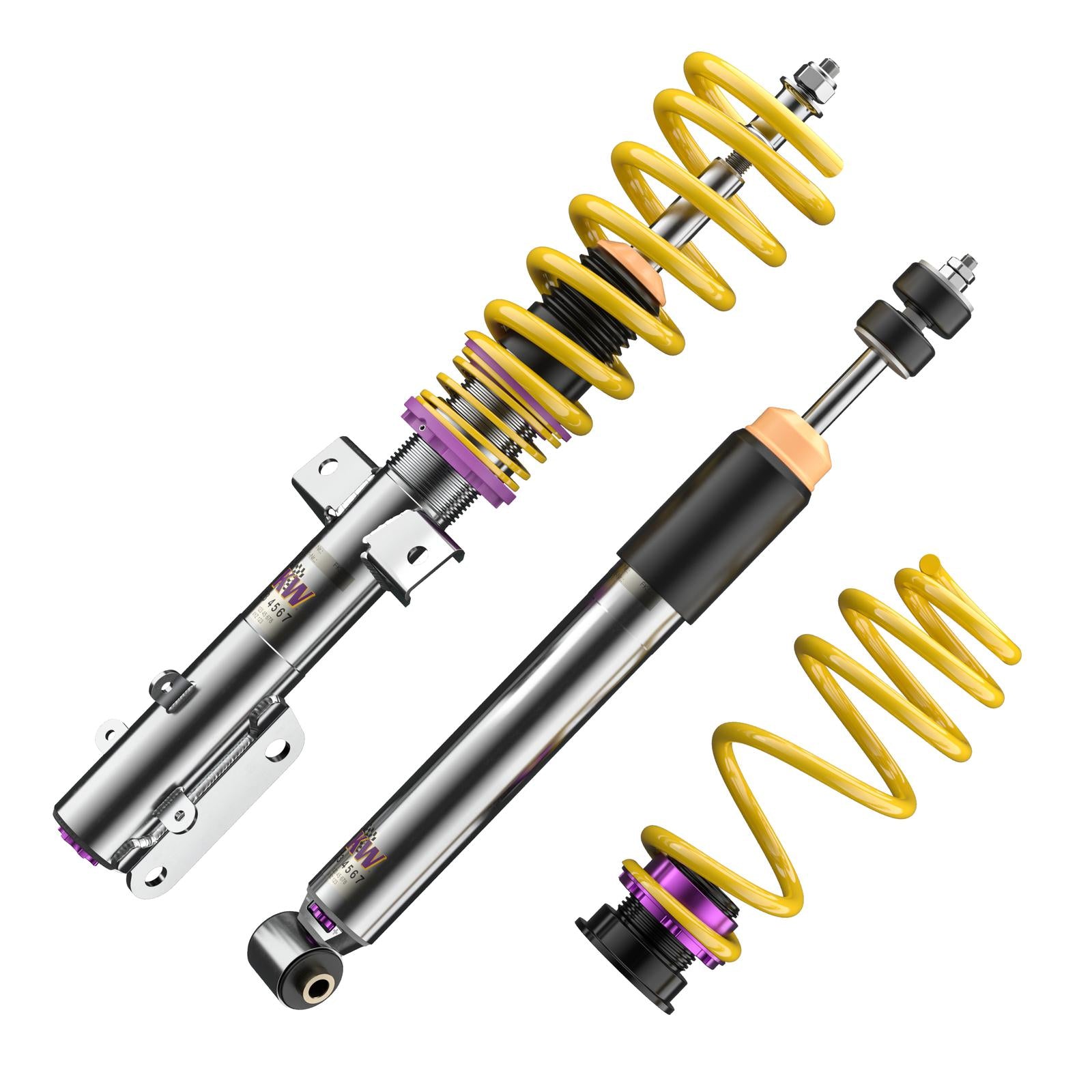 KW Coilover suspension V3 inox FORD USA MUSTANG Coupe 12/2004-