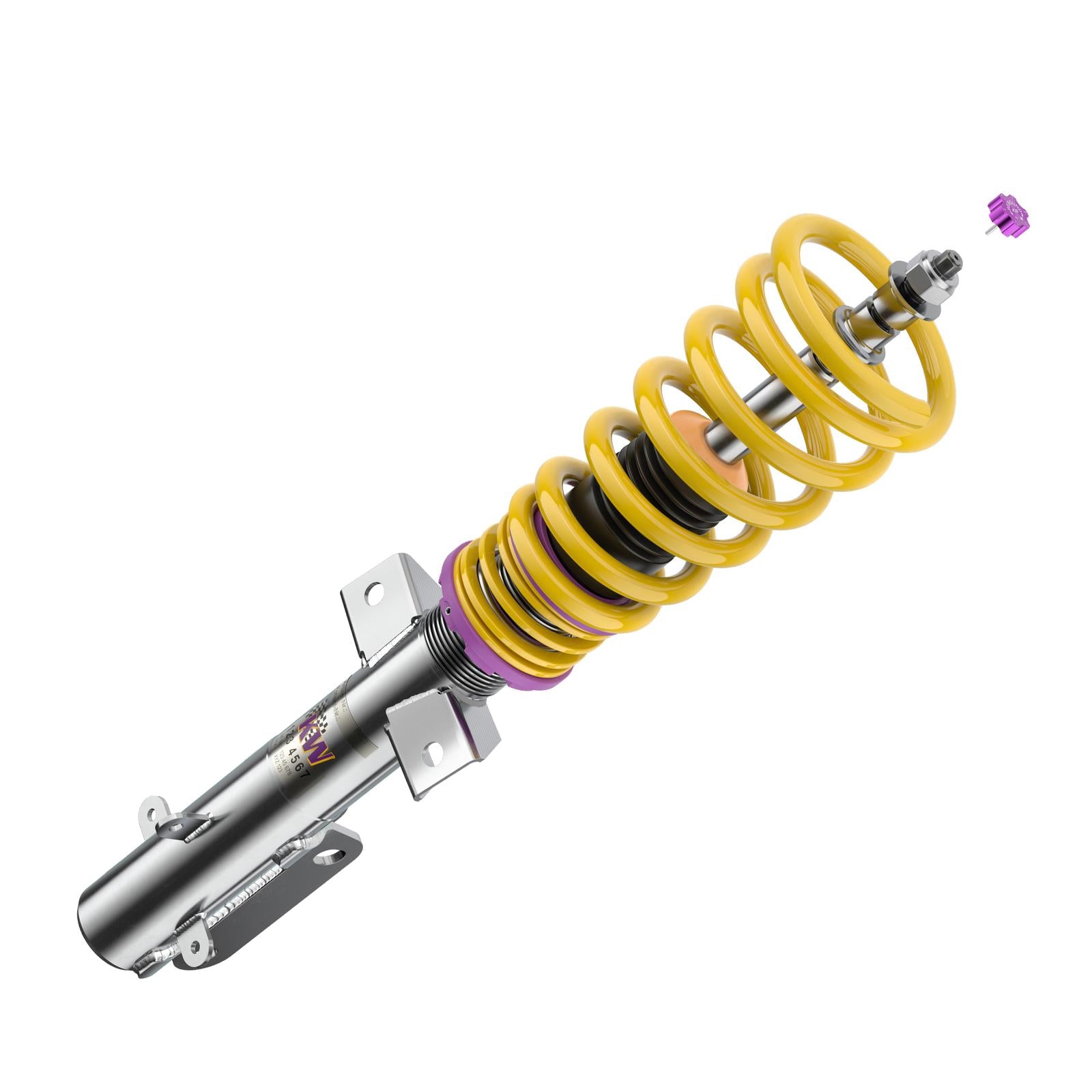 KW Coilover suspension V3 inox FORD USA MUSTANG Coupe 12/2004-