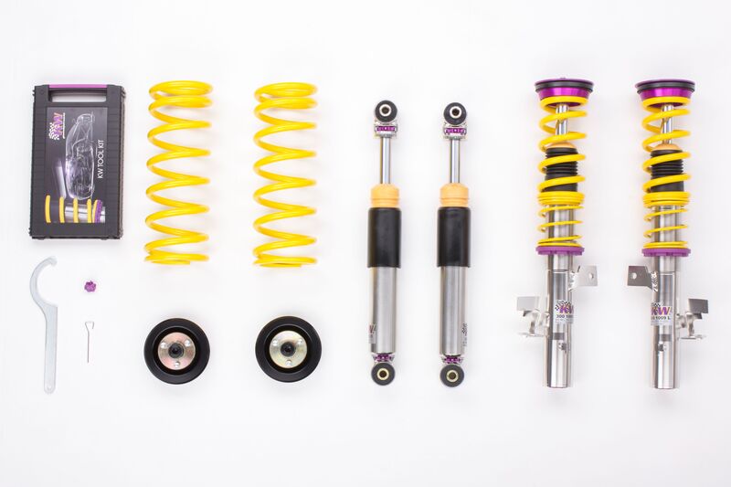 KW Coilover suspension V3 inox FORD FOCUS III Turnier 07/2010-