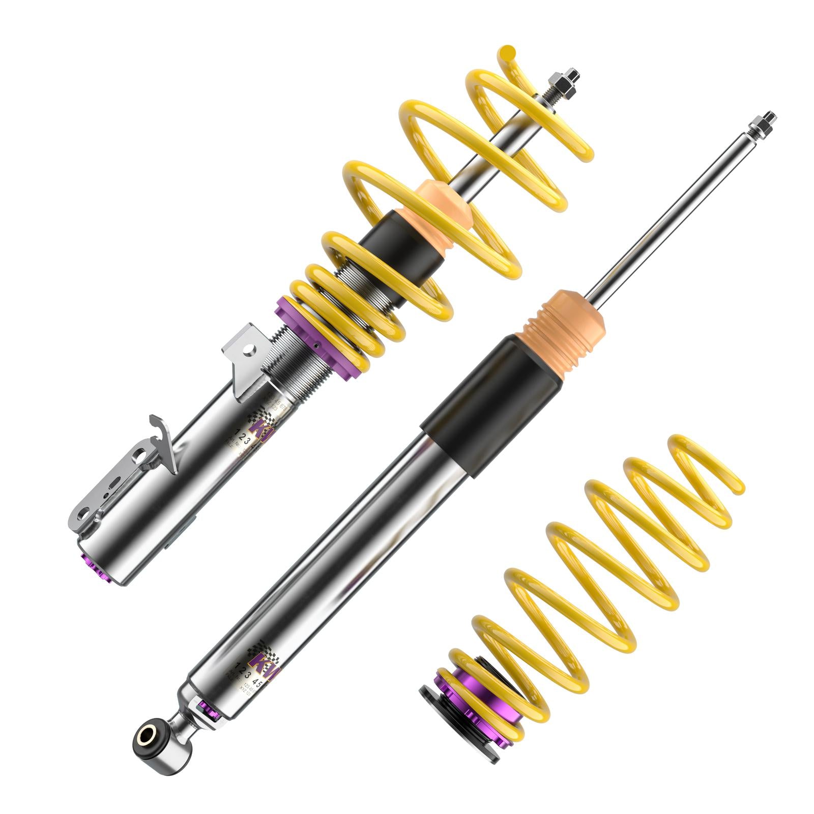 KW Coilover suspension V3 inox FORD FIESTA VI (CB1, CCN) 06/2008-