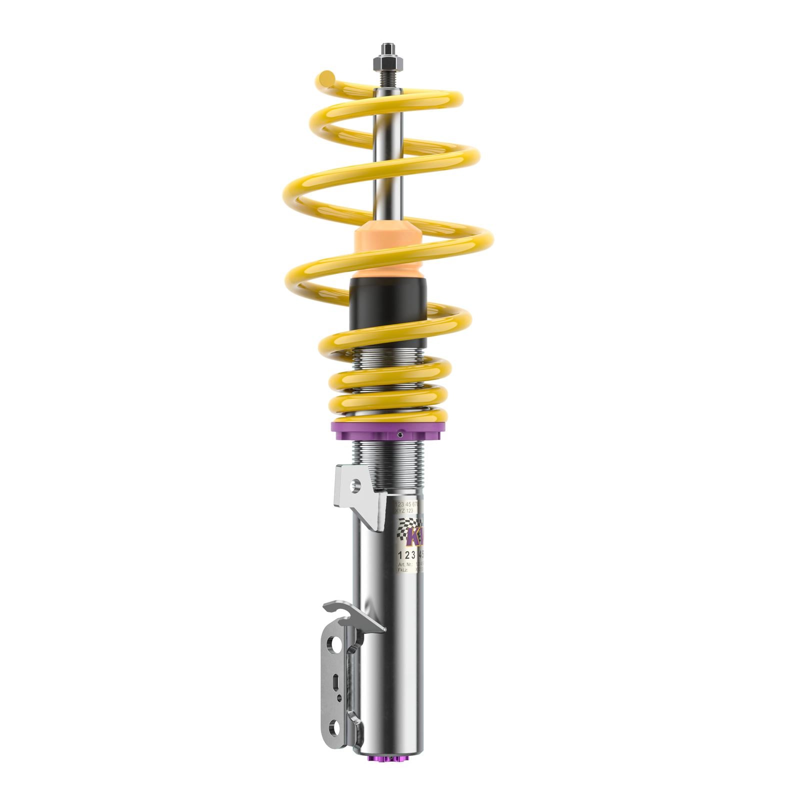 KW Coilover suspension V3 inox FORD FIESTA VI (CB1, CCN) 06/2008-
