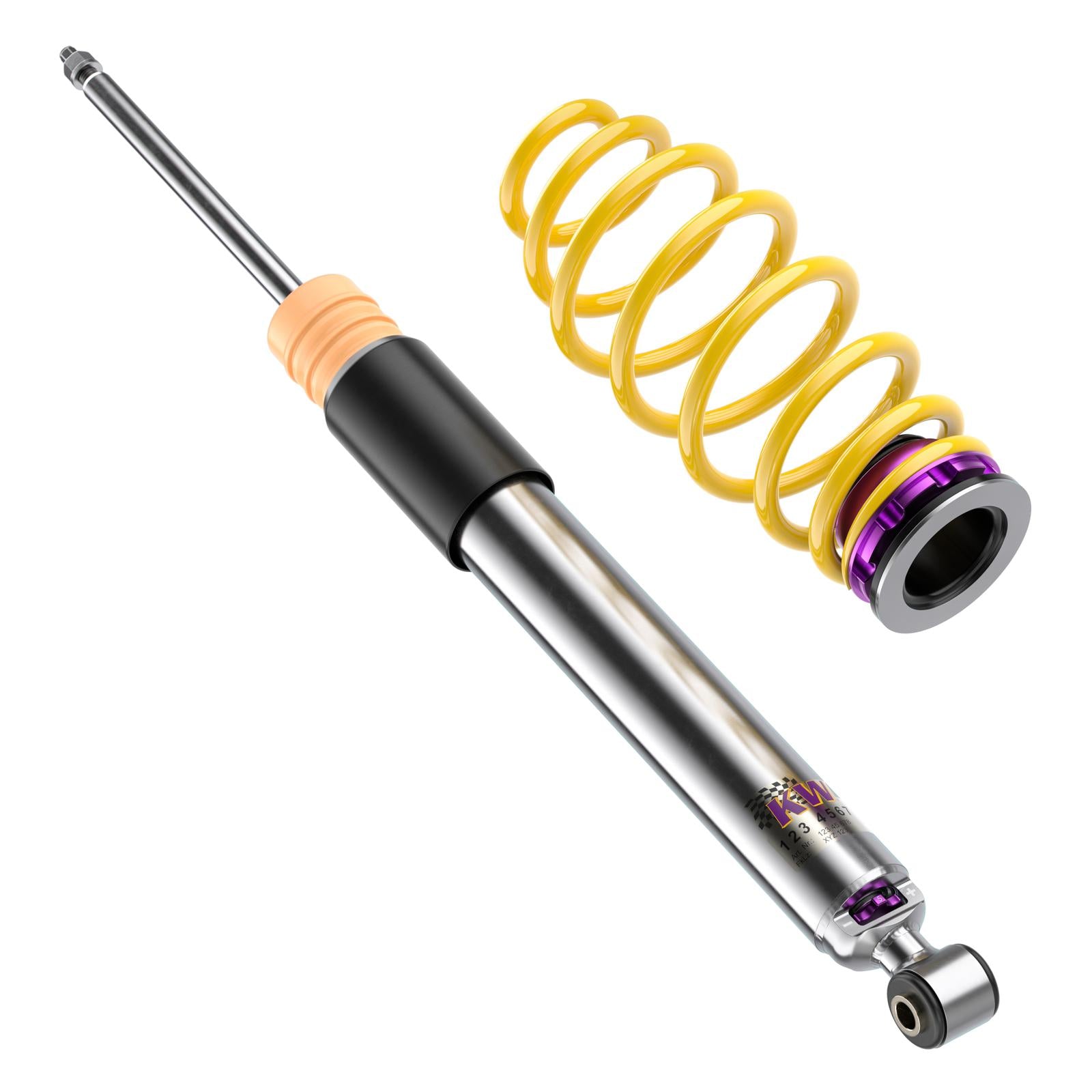 KW Coilover suspension V3 inox FORD FIESTA VI (CB1, CCN) 06/2008-