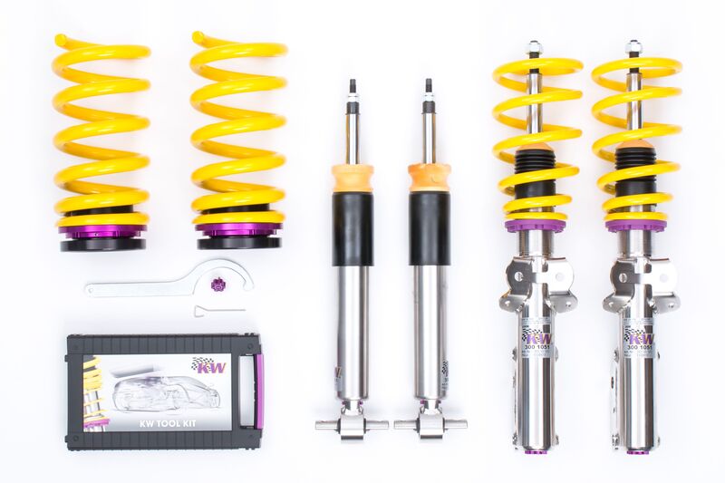 KW Coilover suspension V3 inox FORD USA MUSTANG Coupe 02/2014- (35230065)