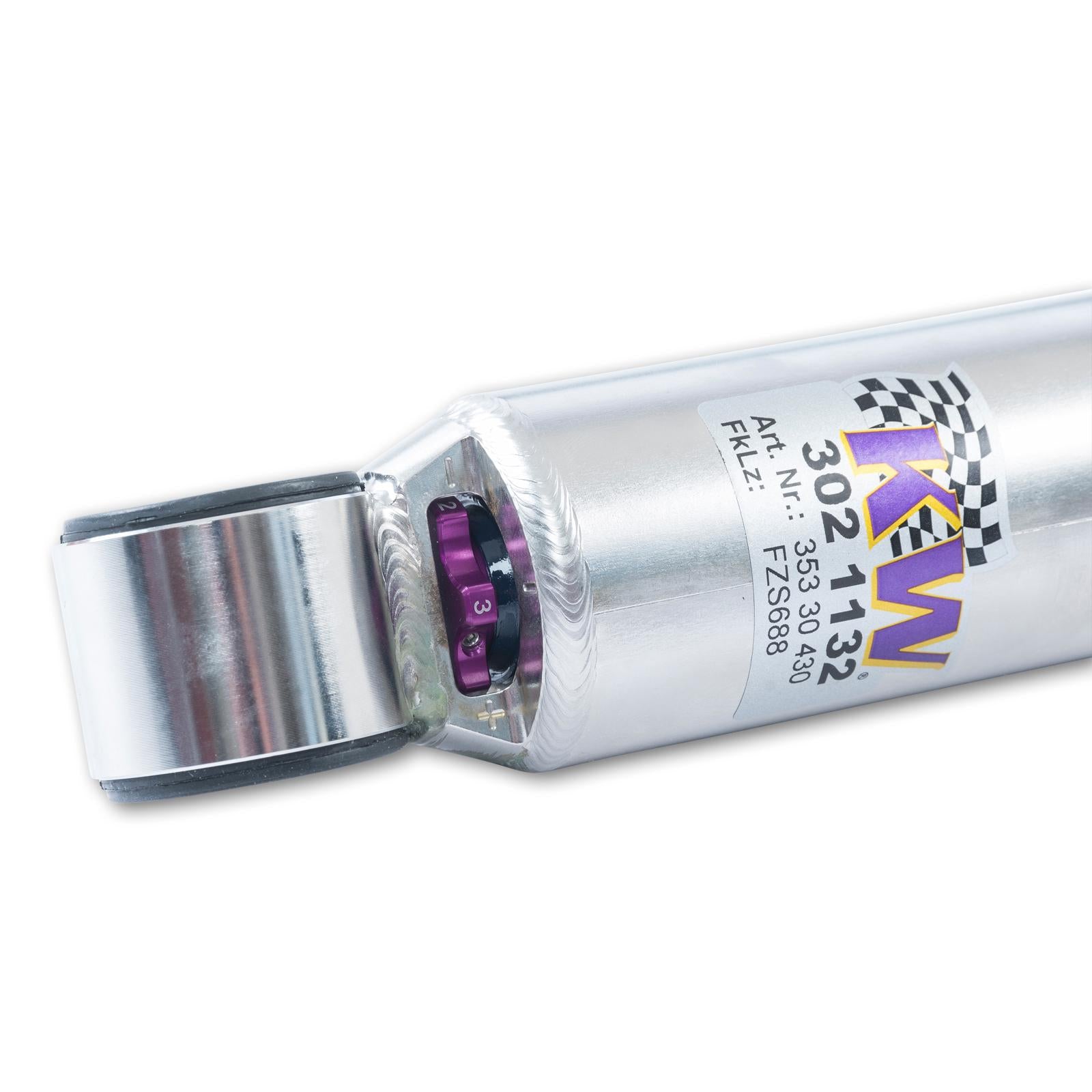 KW Coilover suspension V3 Clubsport incl. top mounts FORD FOCUS III 07/2010-