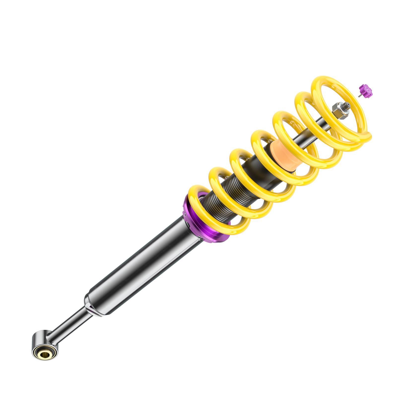 KW Coilover suspension V3 inox (incl. deactivation for electronic dampers) MASERATI QUATTROPORTE VI 11/2012-