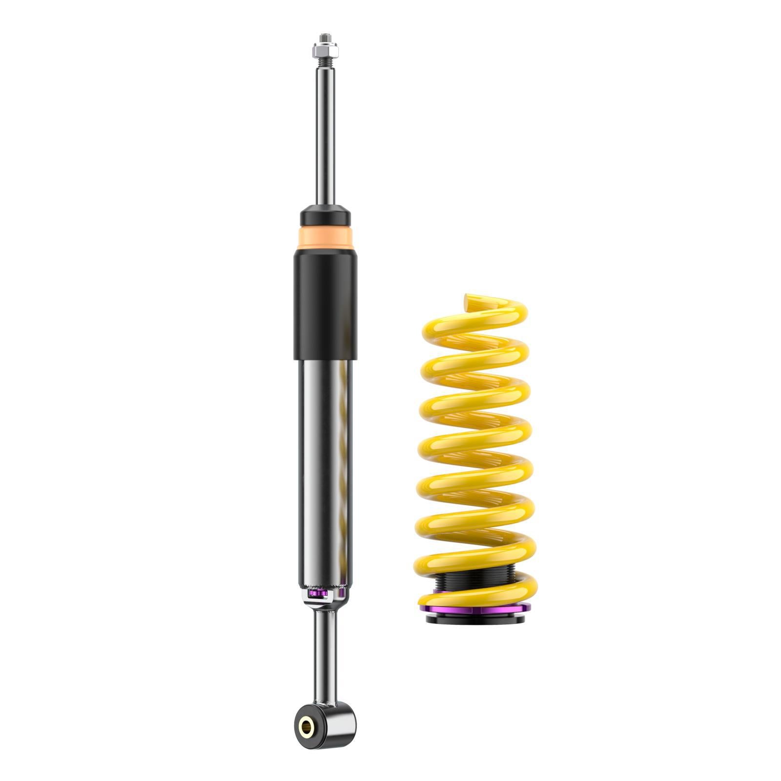 KW Coilover suspension V3 inox (incl. deactivation for electronic dampers) MASERATI QUATTROPORTE VI 11/2012-