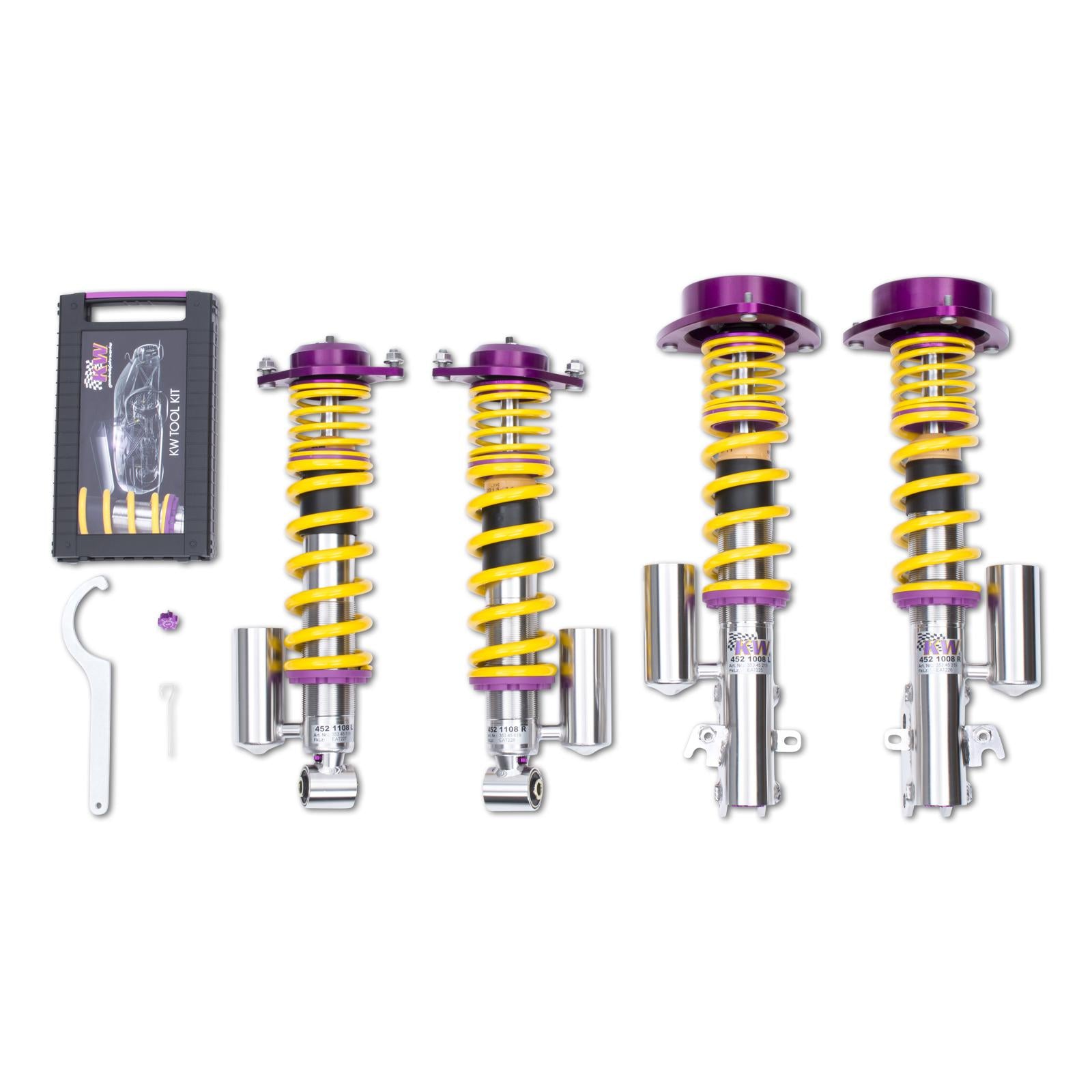 KW Coilover suspension V3 Clubsport incl. top mounts SUBARU WRX Saloon (GJ) 07/2011-