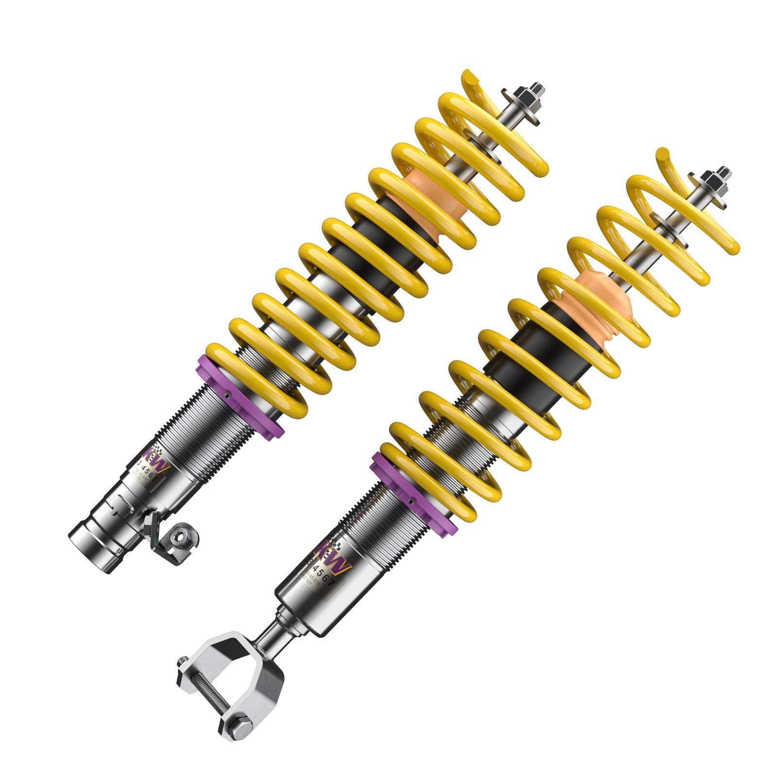 KW Coilover suspension V3 inox HONDA CIVIC MK V Coupe (EJ) 08/1993-03/1996