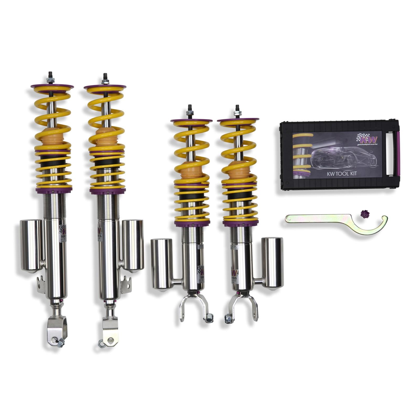 KW Coilover suspension V3 inox HONDA S2000 (AP) 03/1999-