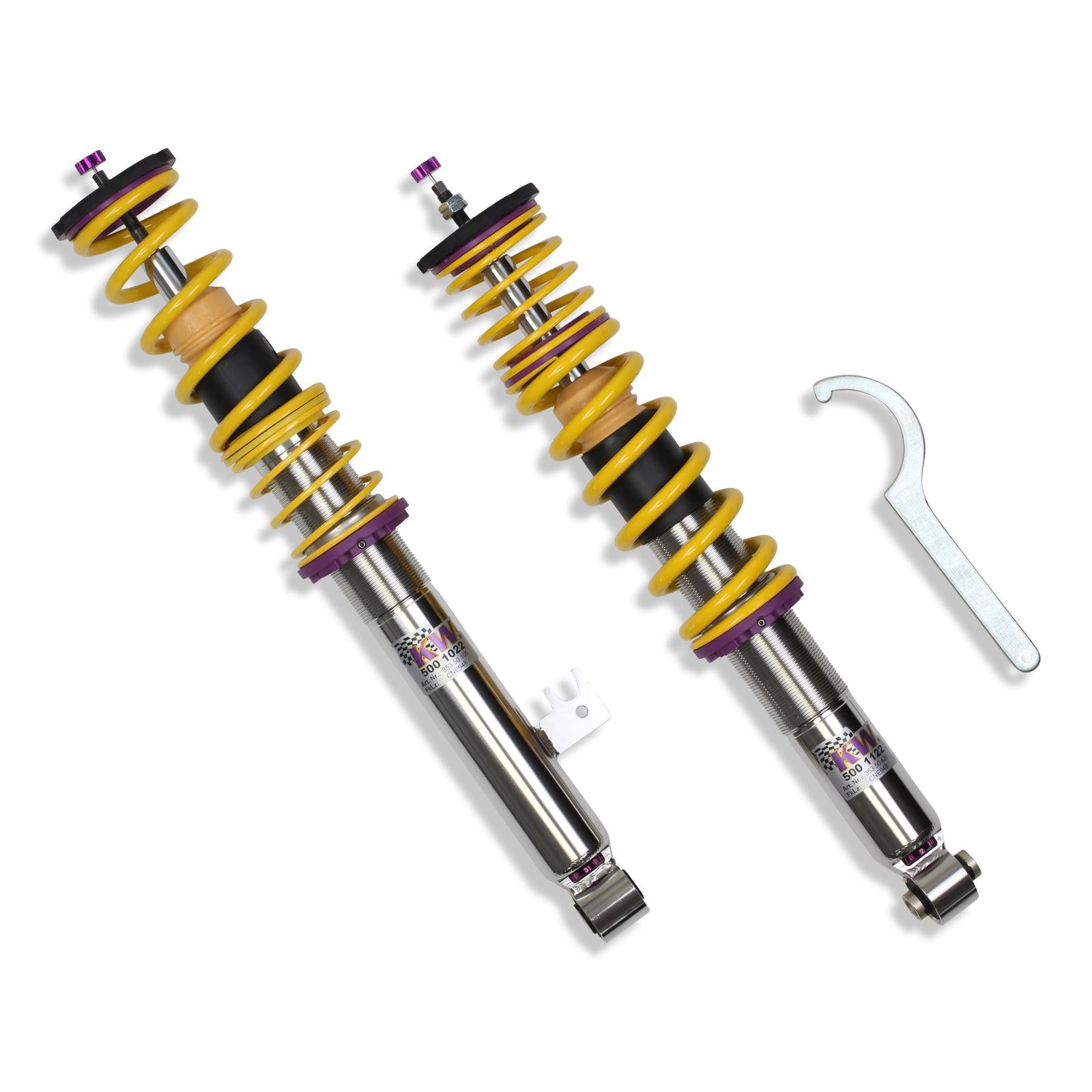 KW Coilover suspension V3 inox HONDA NSX I Coupe (NA) 06/1990-09/2005
