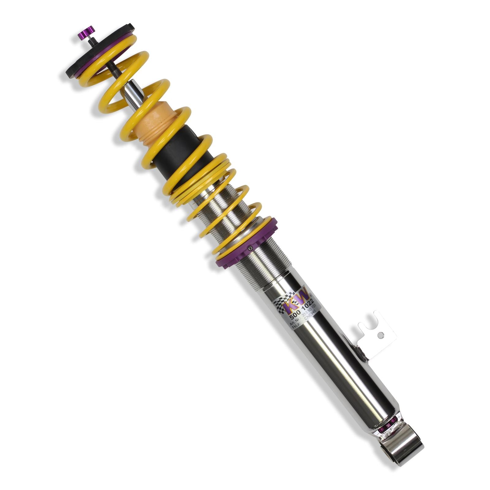 KW Coilover suspension V3 inox HONDA NSX I Coupe (NA) 06/1990-09/2005