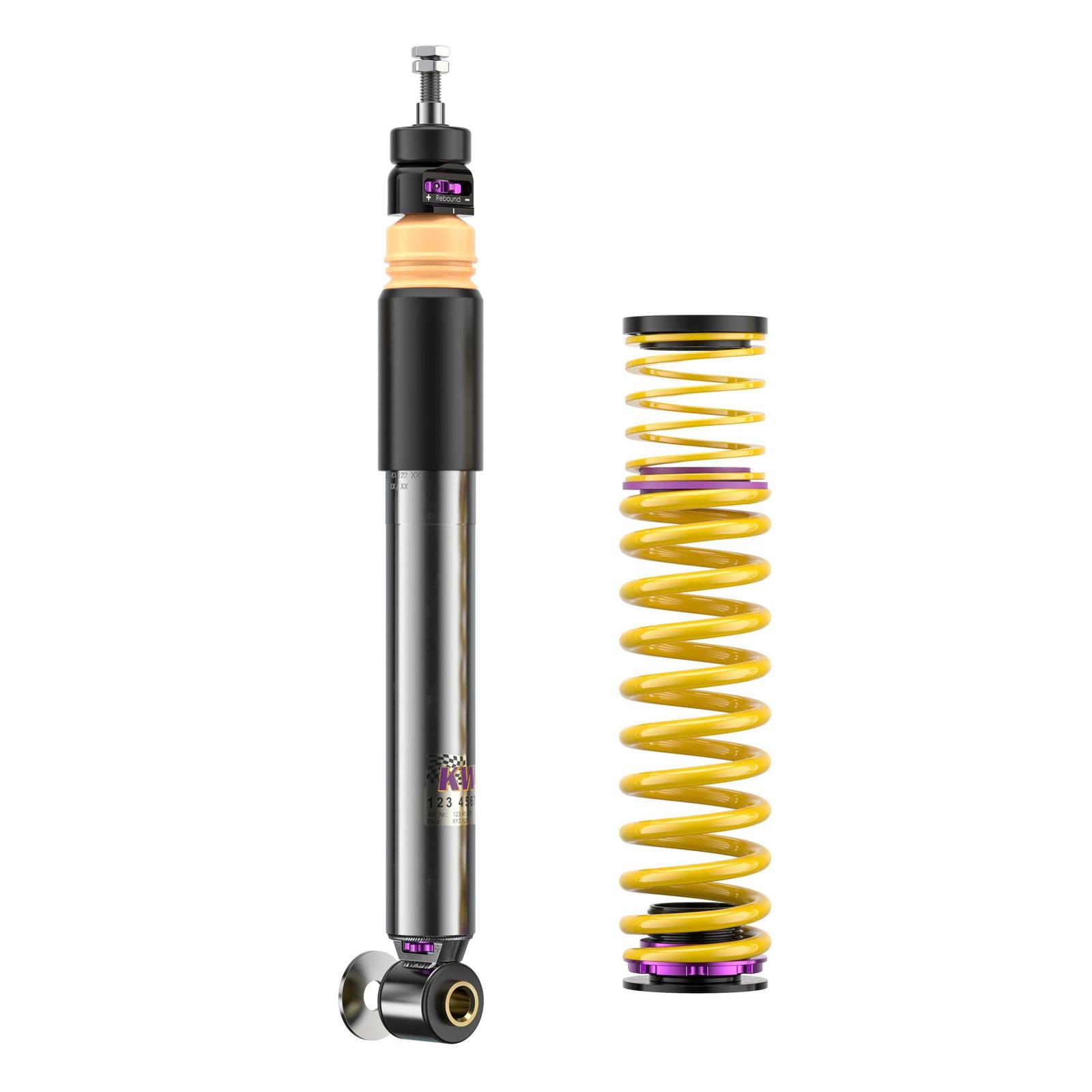 KW Coilover Suspension V3 inox for Toyota Yaris