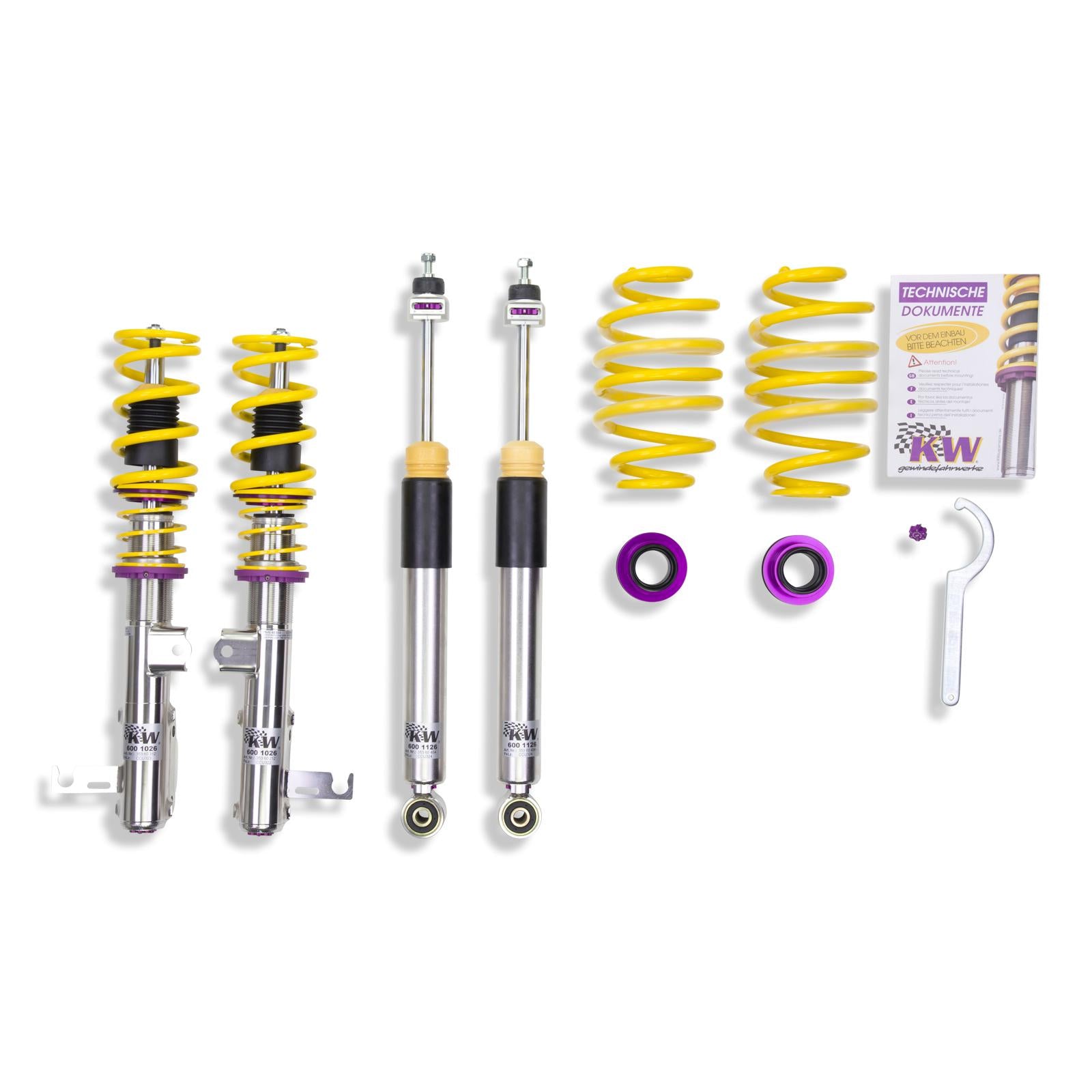 KW Coilover suspension V3 inox OPEL ASTRA J (P10) 09/2009-10/2015