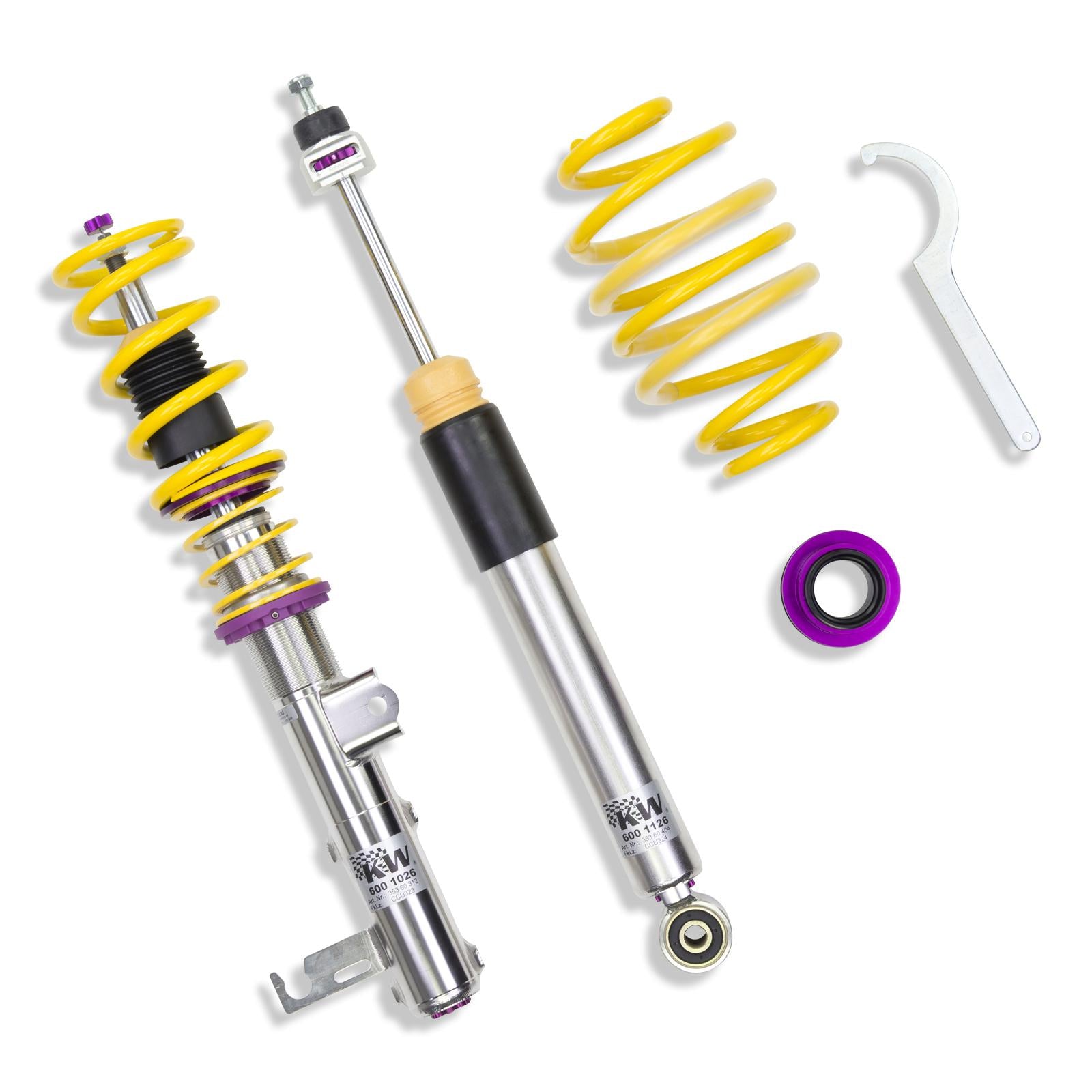 KW Coilover suspension V3 inox OPEL ASTRA J (P10) 09/2009-10/2015