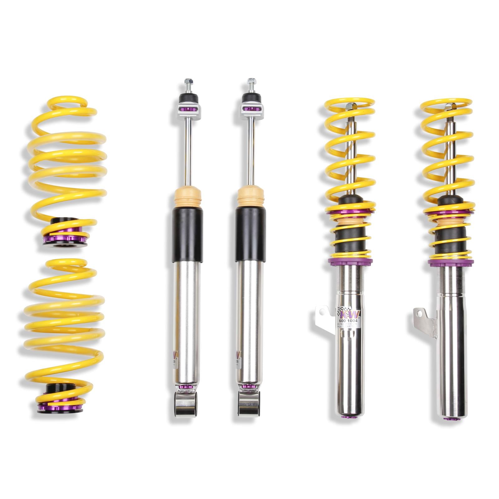 KW Coilover suspension V3 inox OPEL ASTRA J Coupe 10/2011-