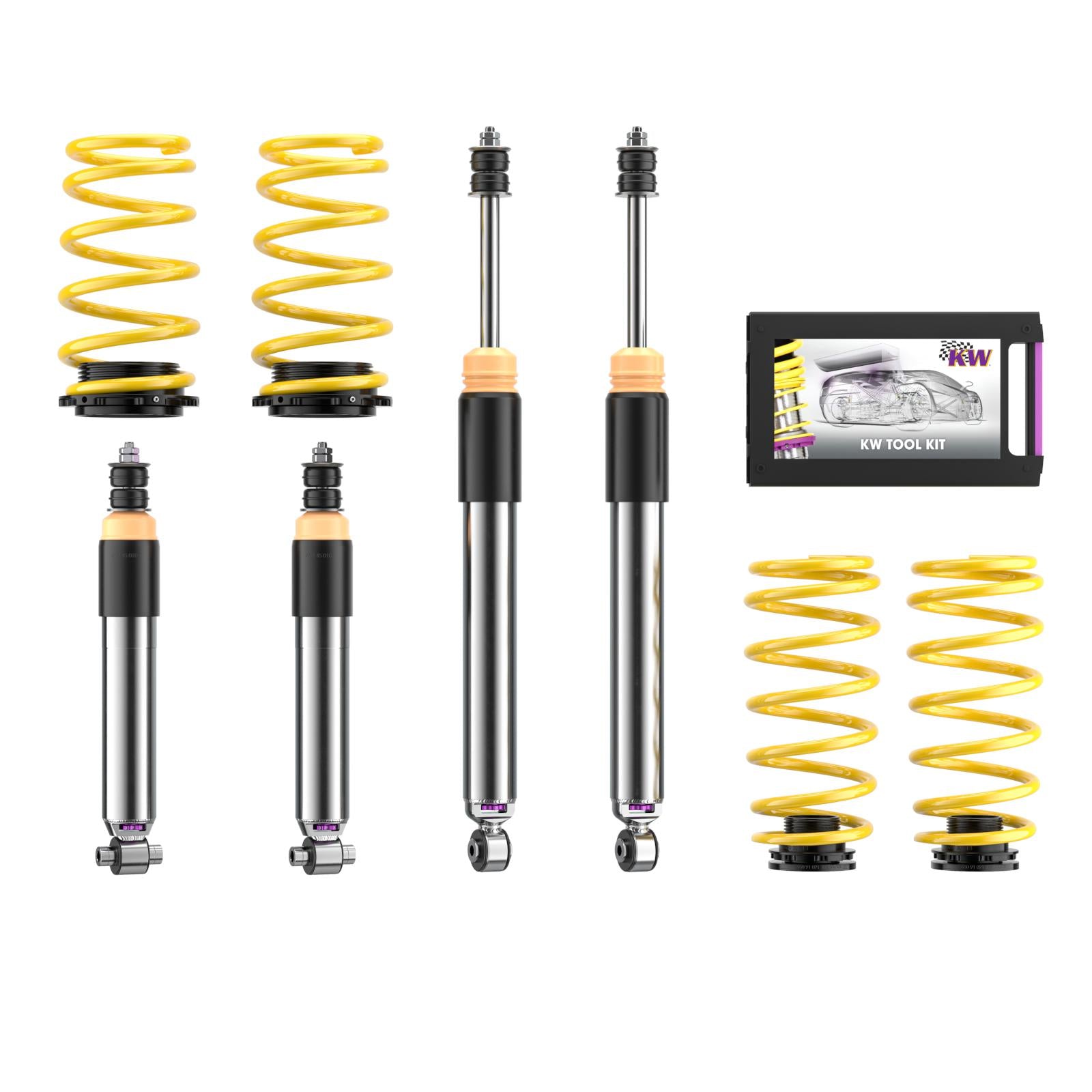 KW Coilover suspension V3 inox OPEL MANTA A (58_, 59_) 09/1970-08/1975