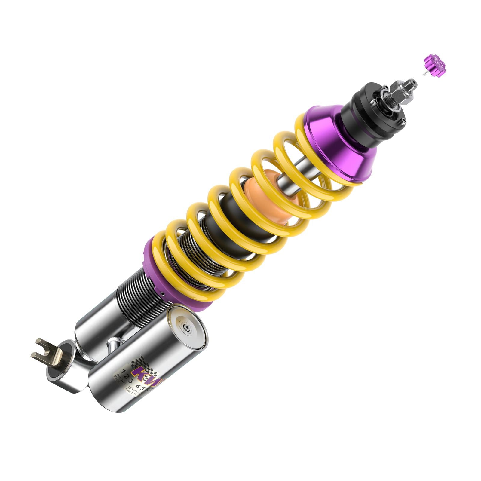 KW Coilover suspension V3 inox CHEVROLET CORVETTE Convertible 09/1997-09/2004