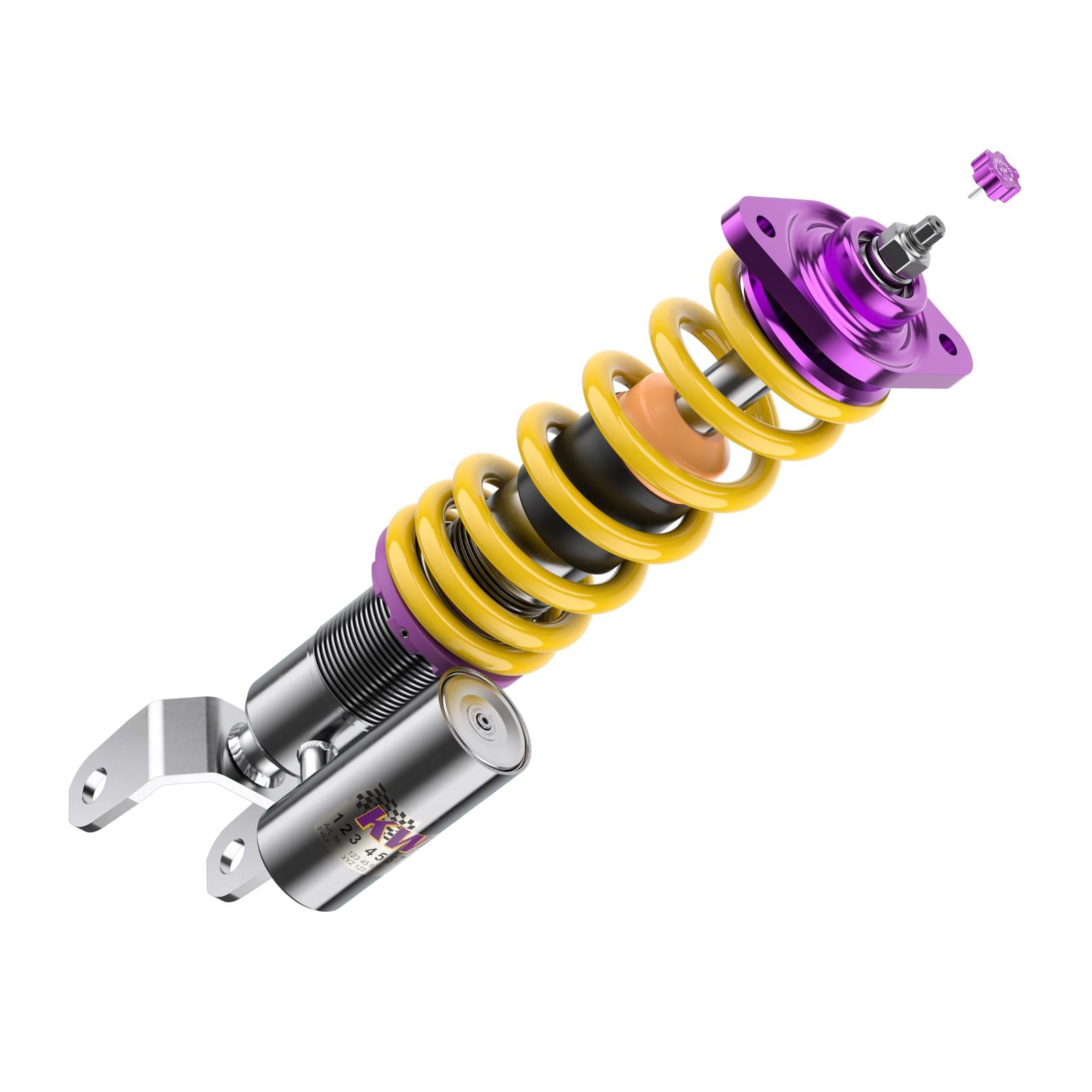 KW Coilover suspension V3 inox CHEVROLET CORVETTE Convertible 09/1997-09/2004