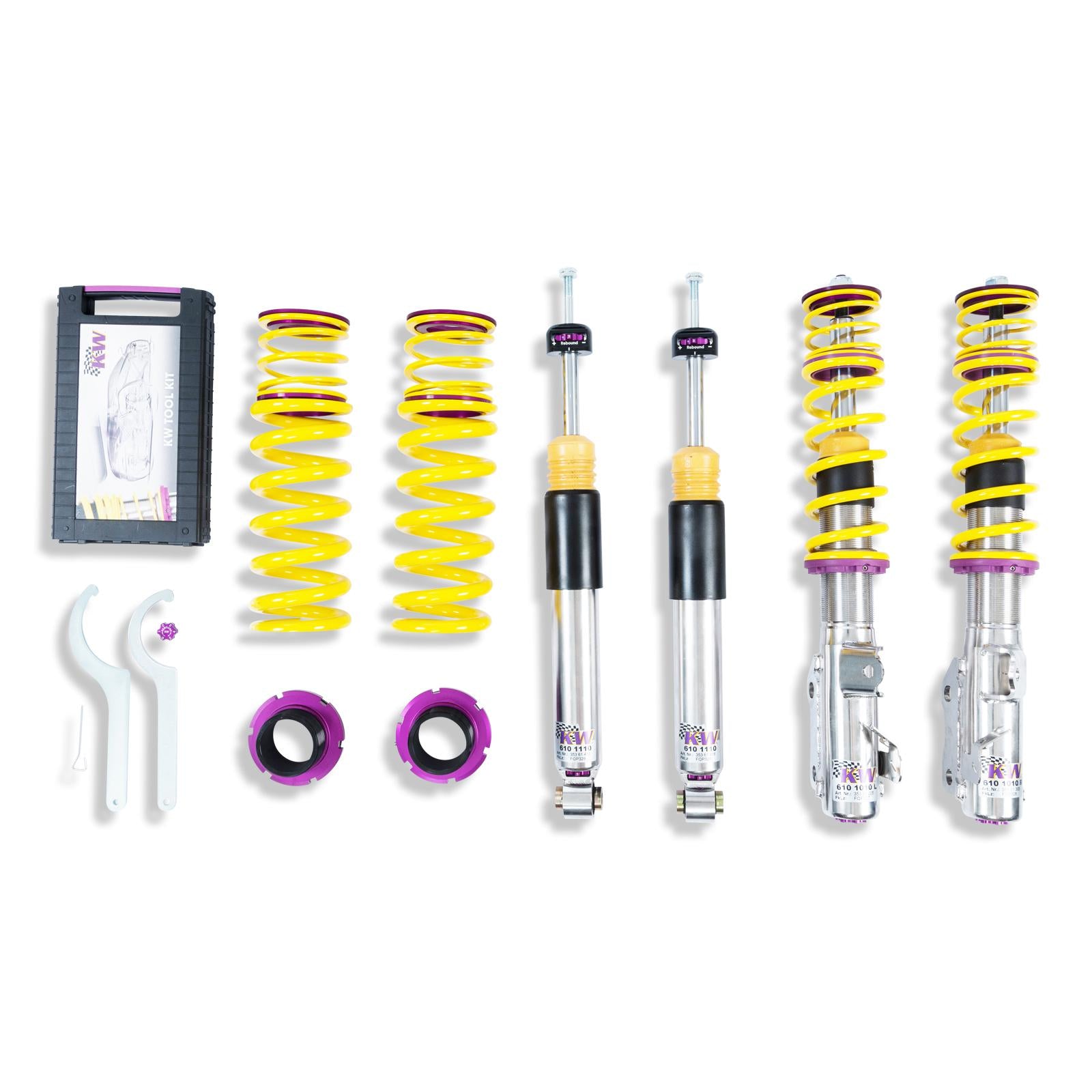 KW Coilover suspension V3 inox CHEVROLET CAMARO 09/2015-