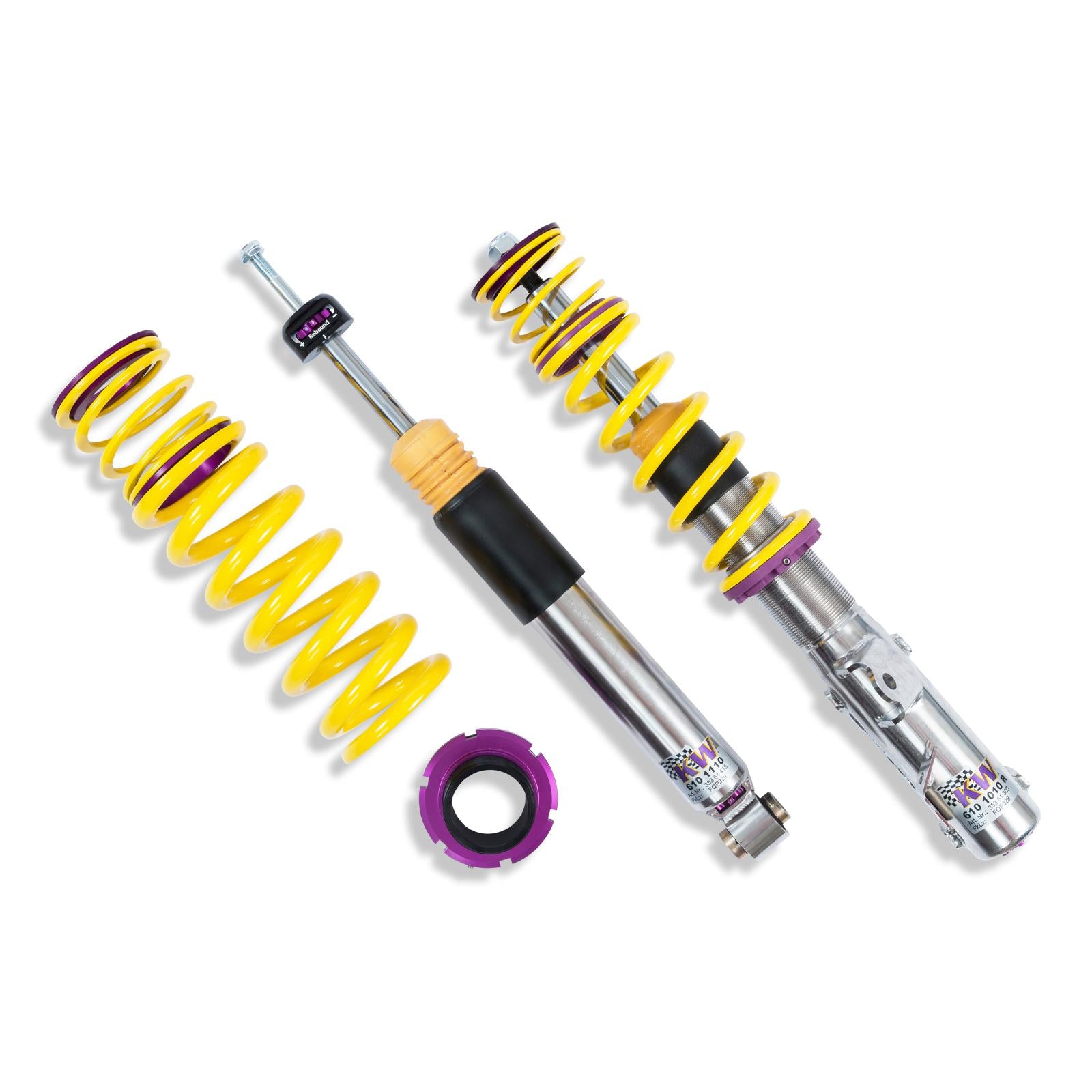KW Coilover suspension V3 inox CHEVROLET CAMARO 09/2015-