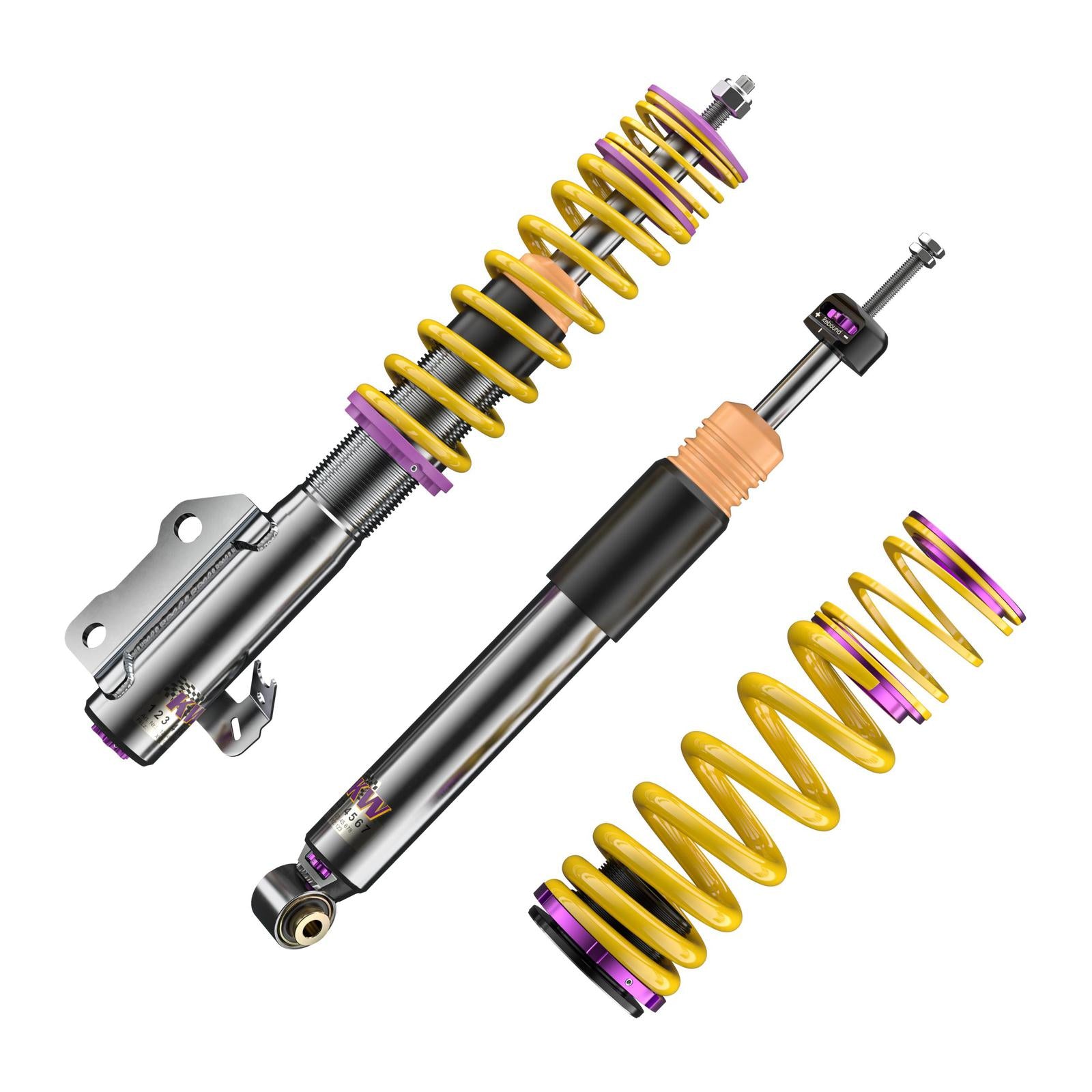 KW Coilover suspension V3 inox (incl. deactivation for electronic dampers) CHEVROLET CAMARO 09/2015-