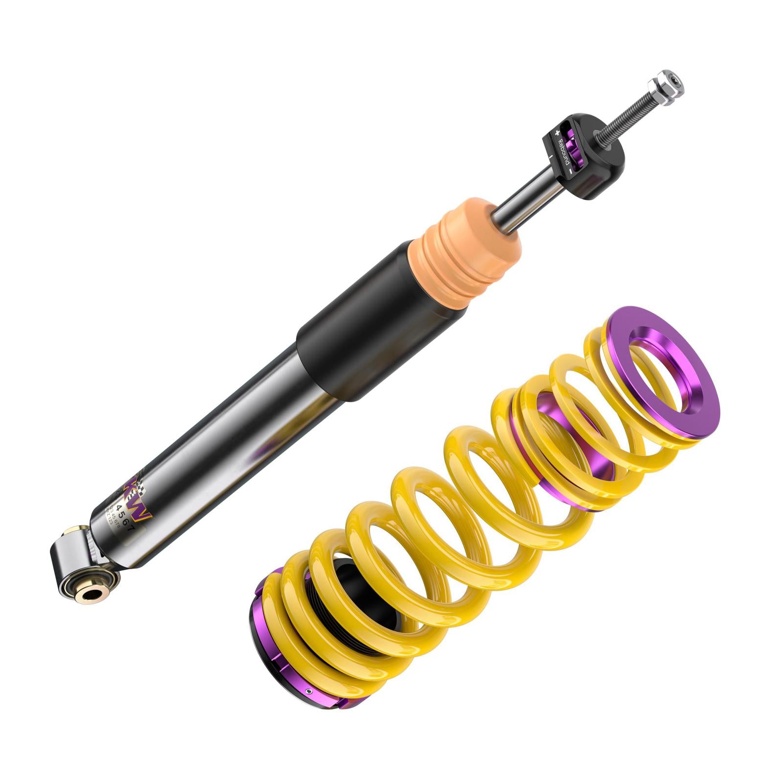 KW Coilover suspension V3 inox (incl. deactivation for electronic dampers) CHEVROLET CAMARO 09/2015-