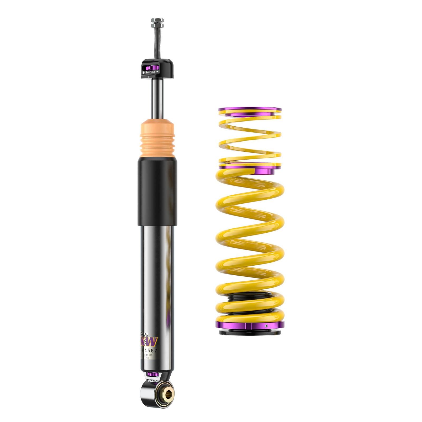 KW Coilover suspension V3 inox (incl. deactivation for electronic dampers) CHEVROLET CAMARO 09/2015-