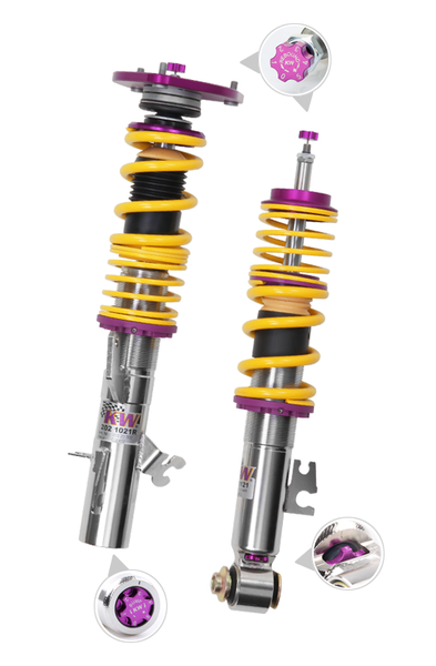 KW Coilover suspension V3 Clubsport incl. top mounts MITSUBISHI LANCER VII (CS_A, CT_A) 03/2000-12/2013
