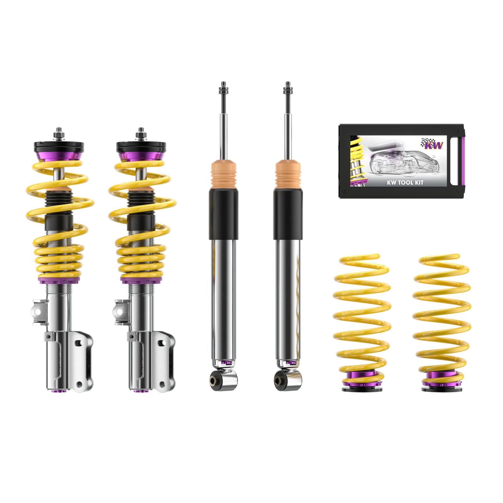 KW Coilover suspension V3 inox HYUNDAI i20 (BC3) 08/2020-