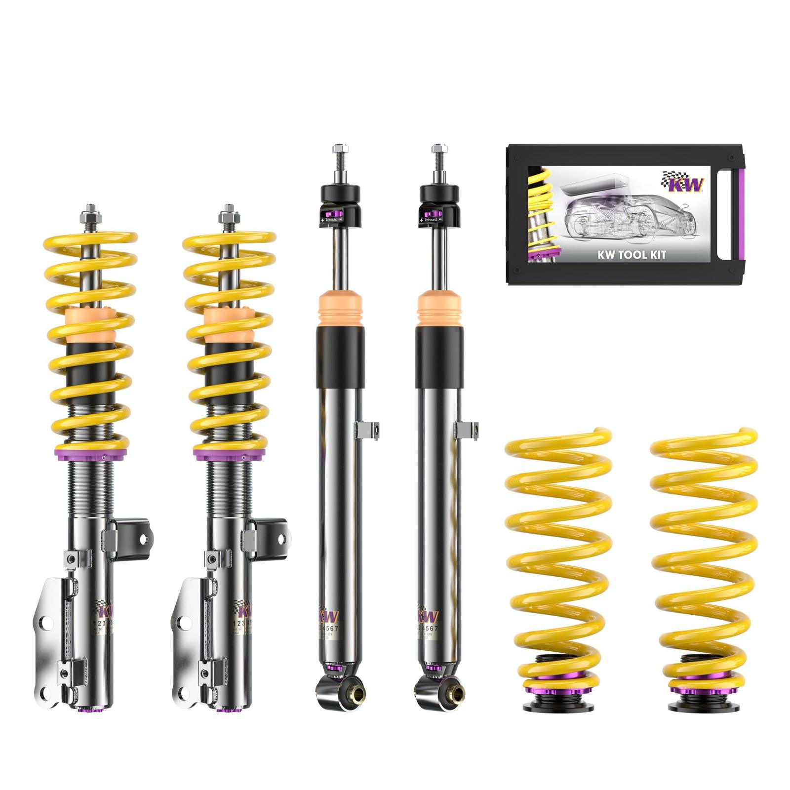 KW Coilover suspension V3 inox (incl. deactivation for electronic dampers)