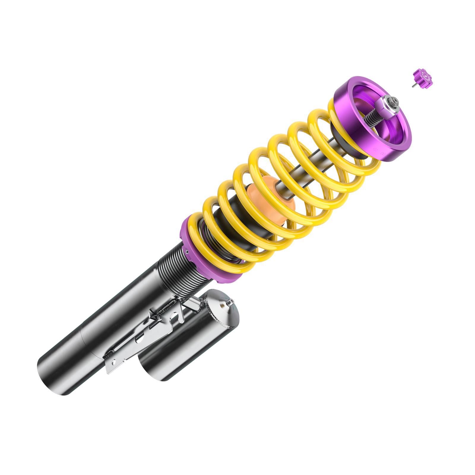 KW Coilover suspension V3 inox PORSCHE 911 (996) 09/1997-09/2005 (35271002)