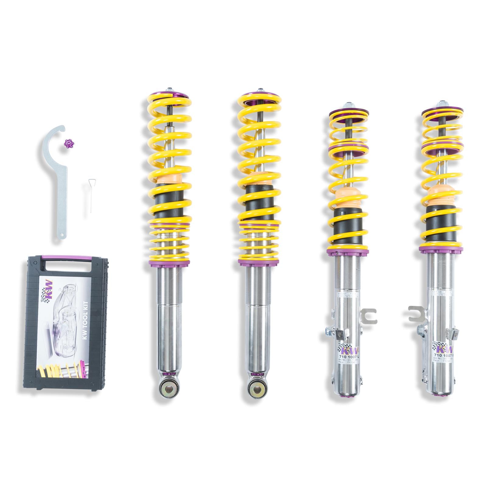 KW Coilover suspension V3 inox PORSCHE 911 (964) 12/1988-09/1993 (35271013)