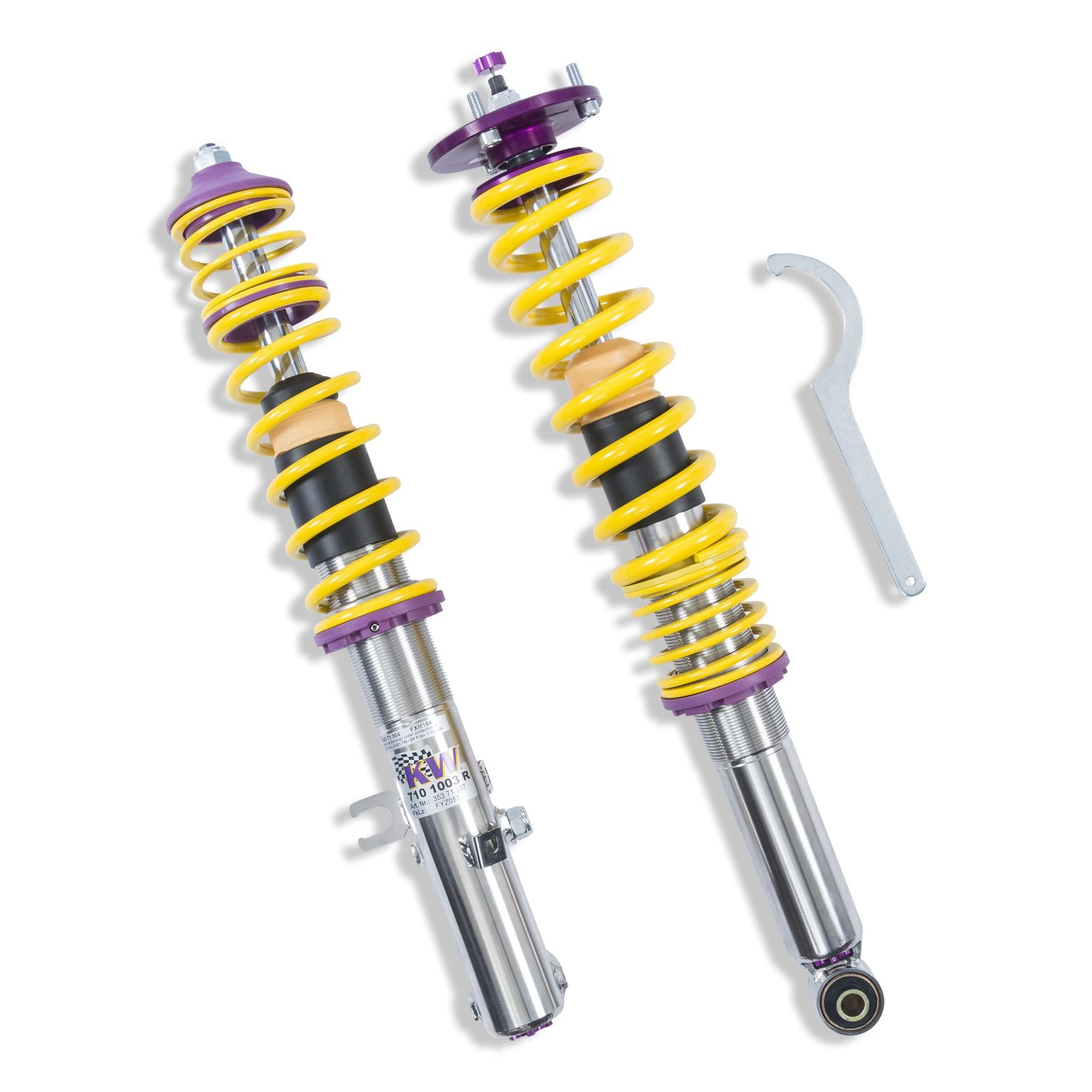 KW Coilover suspension V3 inox PORSCHE 911 Convertible (964) 05/1989-06/1994 (35271021)