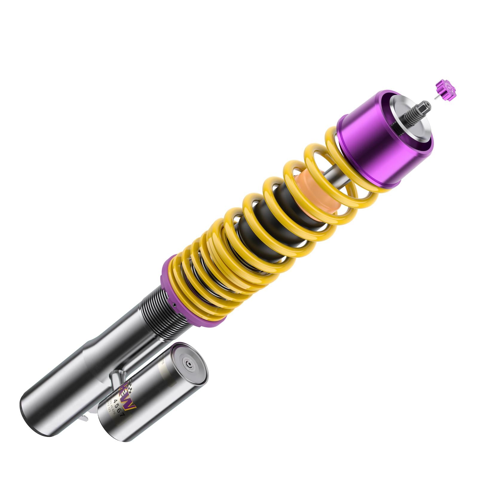 KW Coilover suspension V3 inox (incl. deactivation for electronic dampers) PORSCHE CAYMAN (987) 11/2005-12/2013