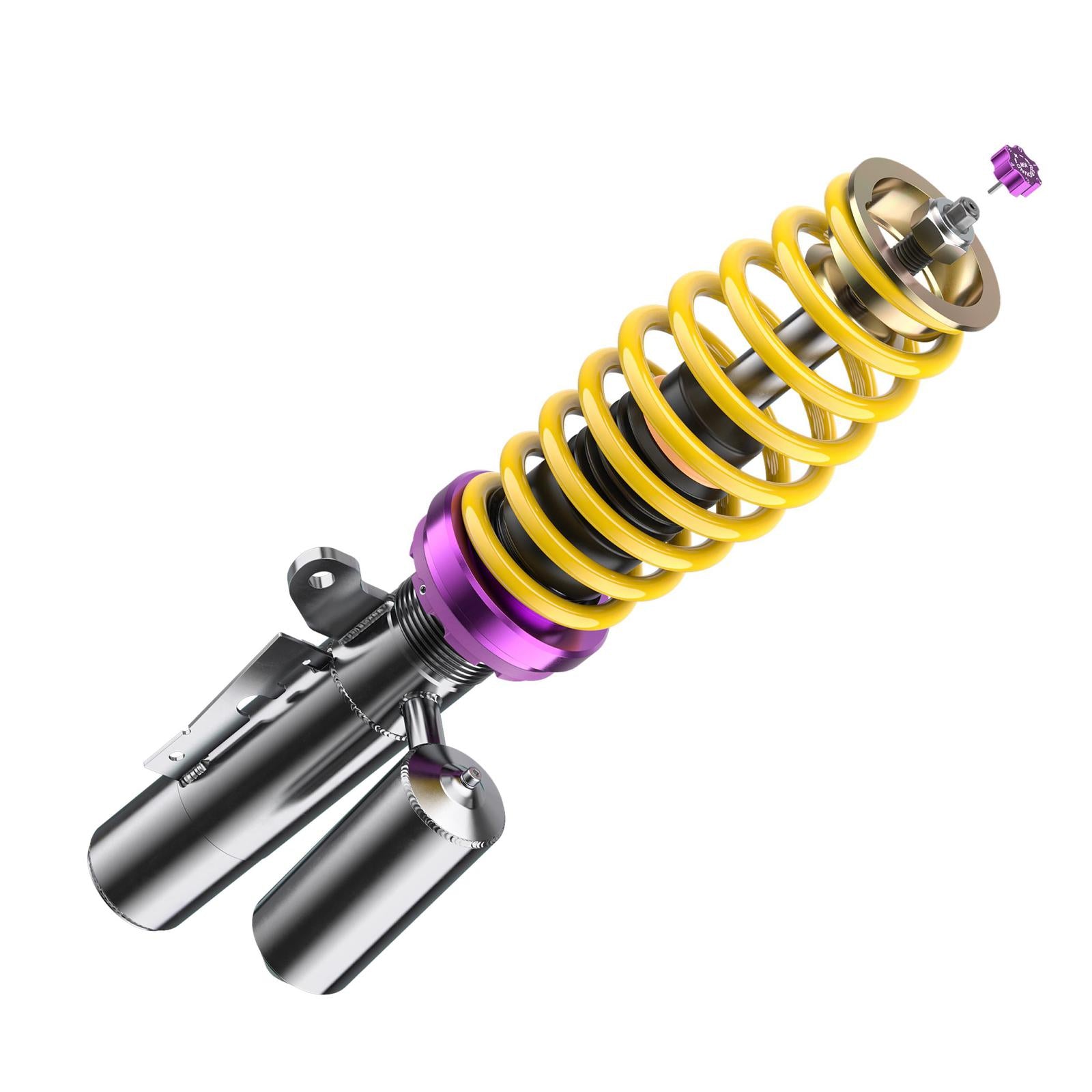 KW Coilover suspension V3 inox PORSCHE 911 Convertible (997) 04/2005-12/2012 (35271037)