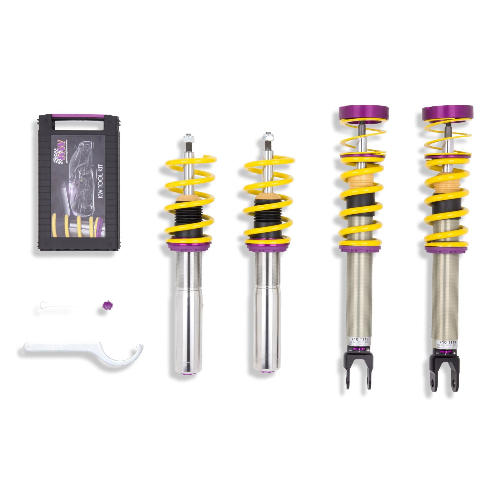 KW Coilover suspension V3 inox PORSCHE 911 Targa (991) 05/2014- (35271043)