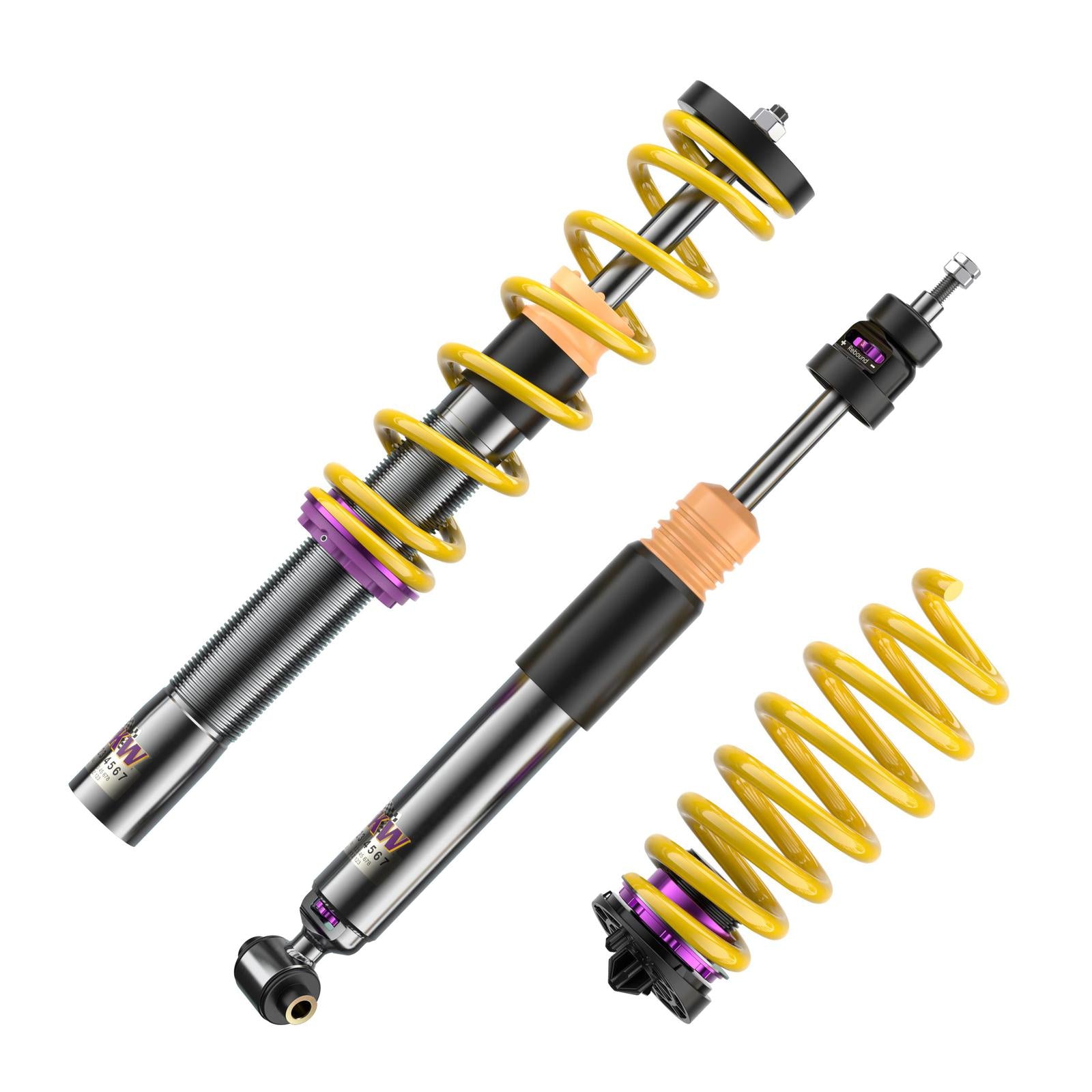 KW Coilover suspension V3 inox PORSCHE CAYENNE (9YA) 05/2017-