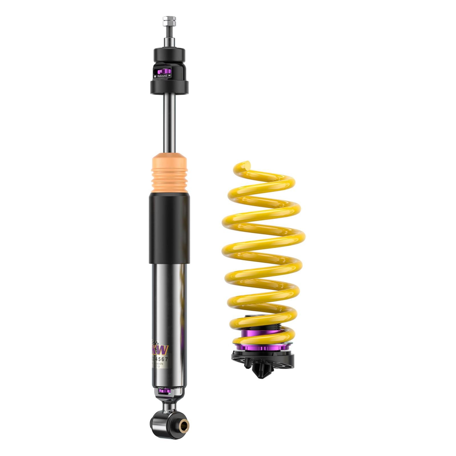 KW Coilover suspension V3 inox PORSCHE CAYENNE (9YA) 05/2017-