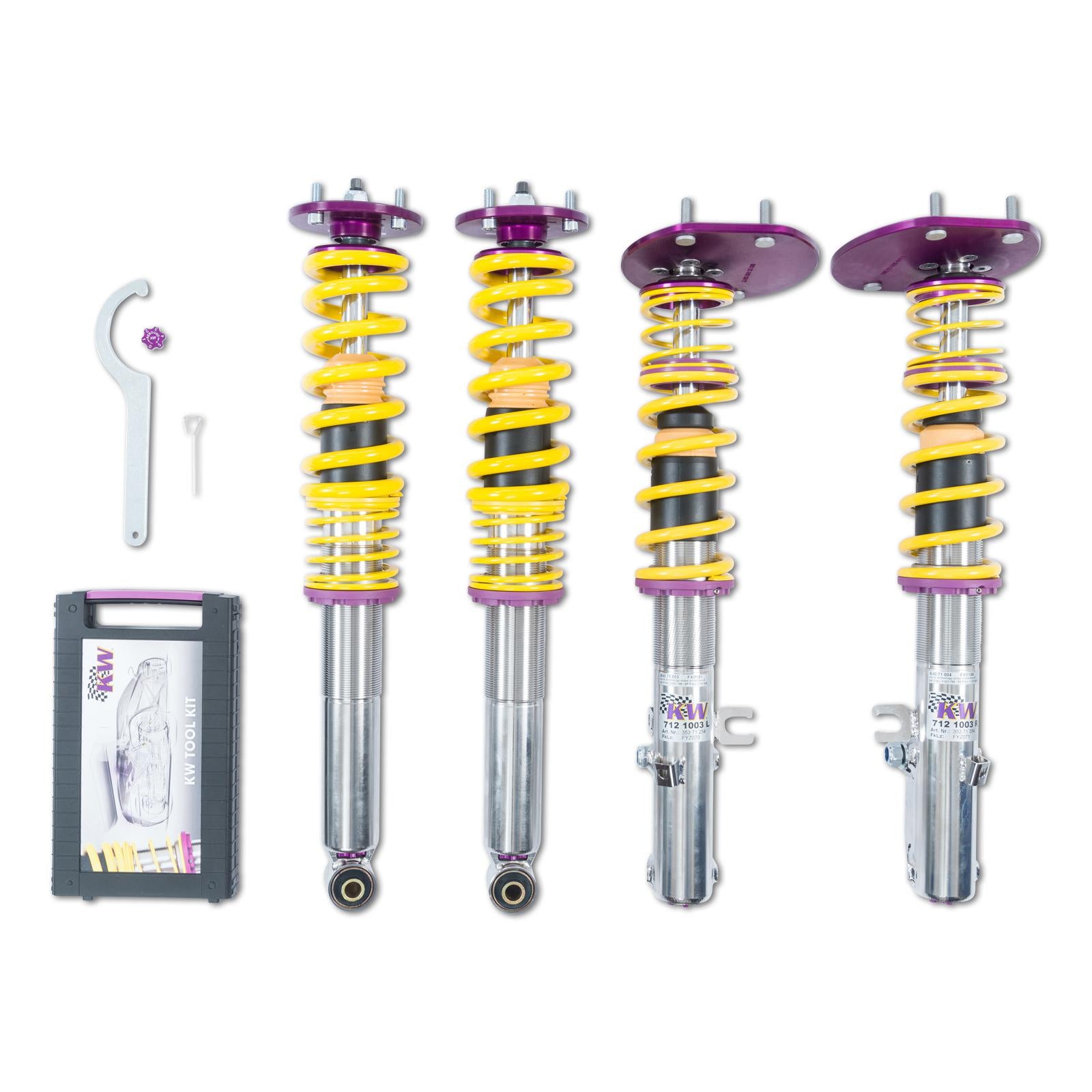 KW Coilover suspension V3 Clubsport incl. top mounts PORSCHE 911 Convertible (964) 05/1989-06/1994 (35271821)
