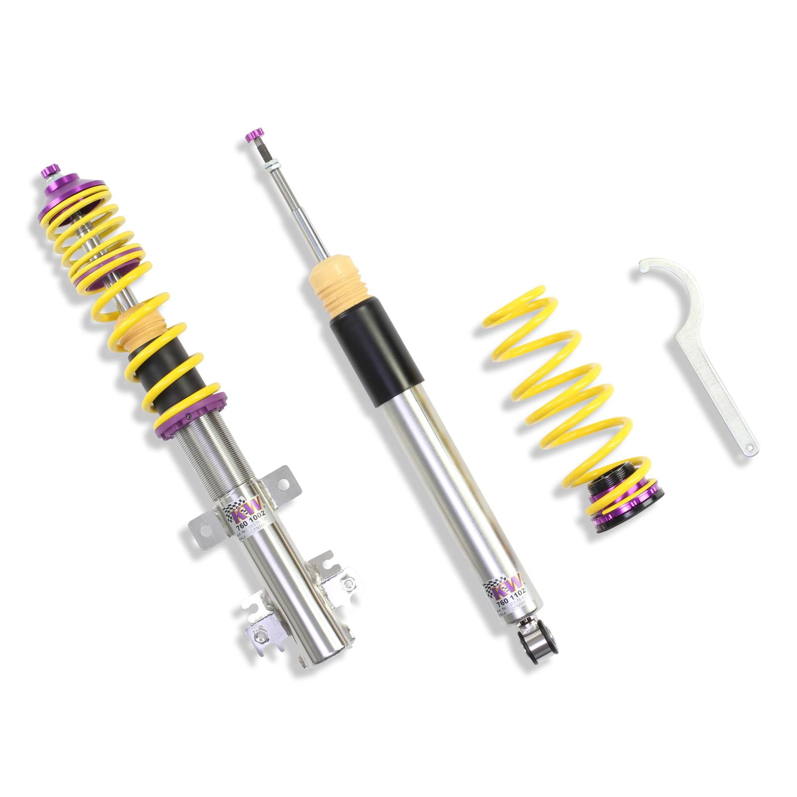 KW Coilover suspension V3 inox SUZUKI SWIFT III (FZ, NZ) 10/2010-