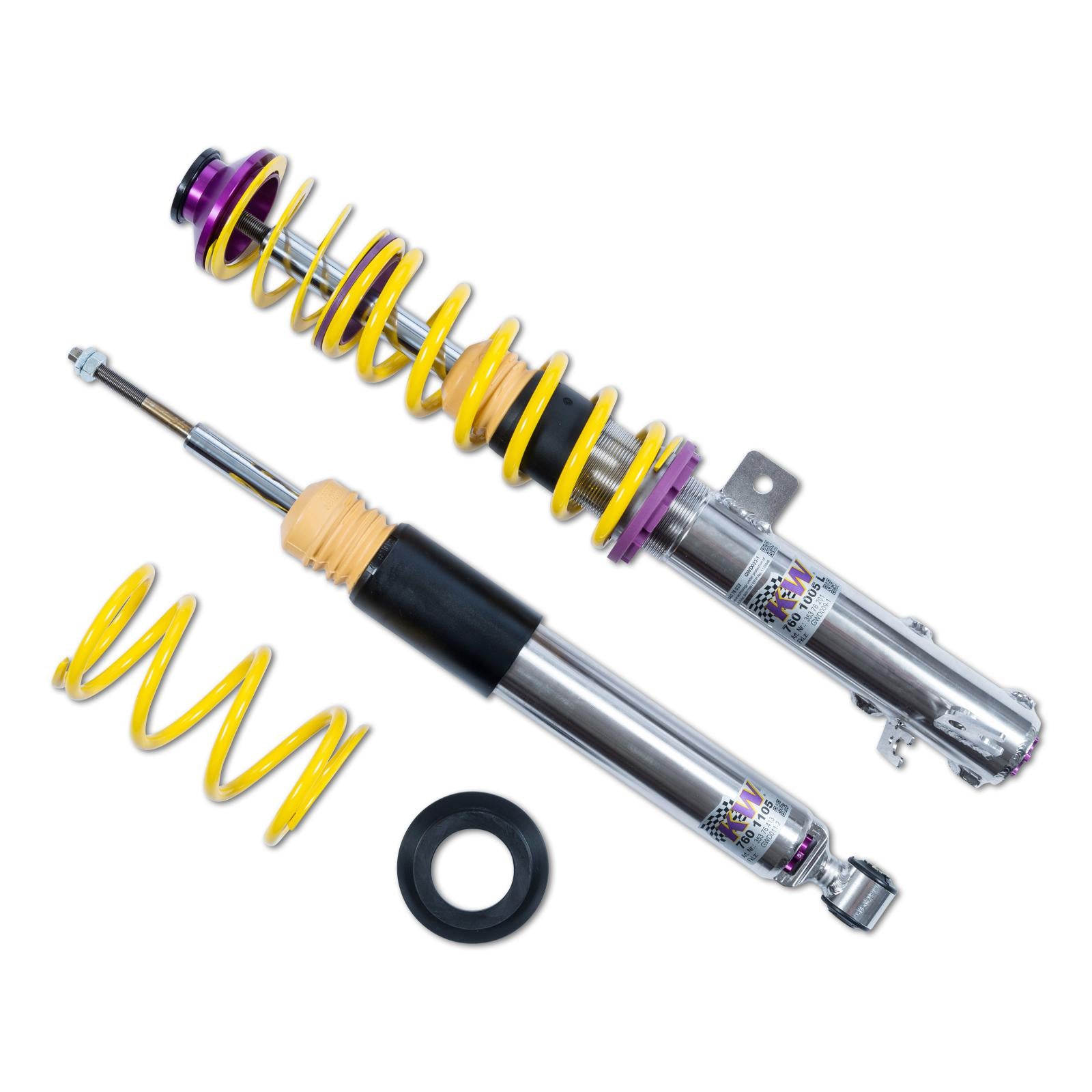 KW Coilover suspension V3 inox SUZUKI SWIFT V (AZ) 01/2017-