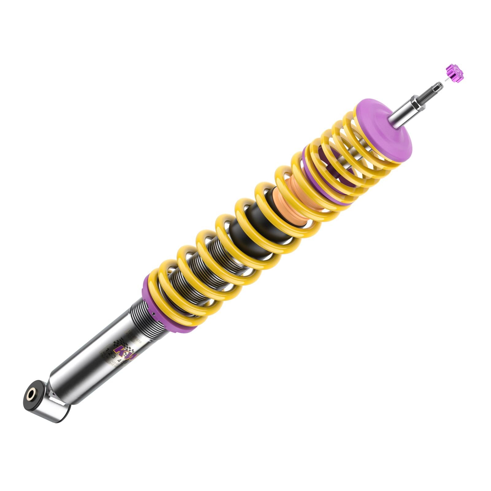 KW Coilover suspension V3 inox VW GOLF Mk III Cabriolet (1E7) 06/1998-12/2002 (35280004)