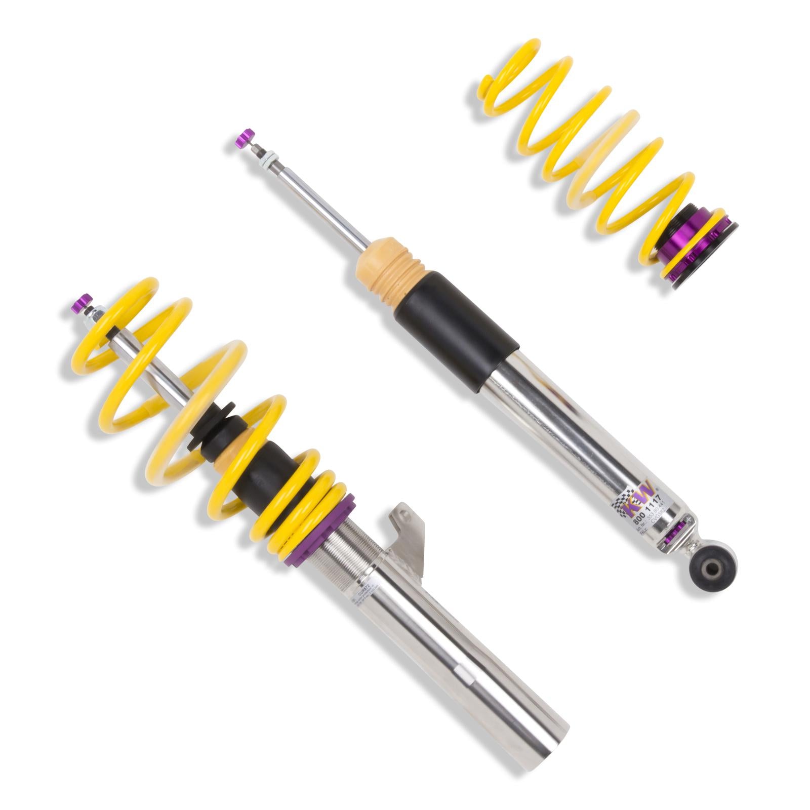 KW Coilover suspension V3 inox VW BEETLE (5C1, 5C2) 04/2011-07/2019 (3528000E)