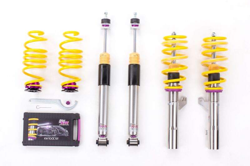 KW Coilover suspension V3 inox SEAT LEON (5F1) 09/2012- (3528000N)