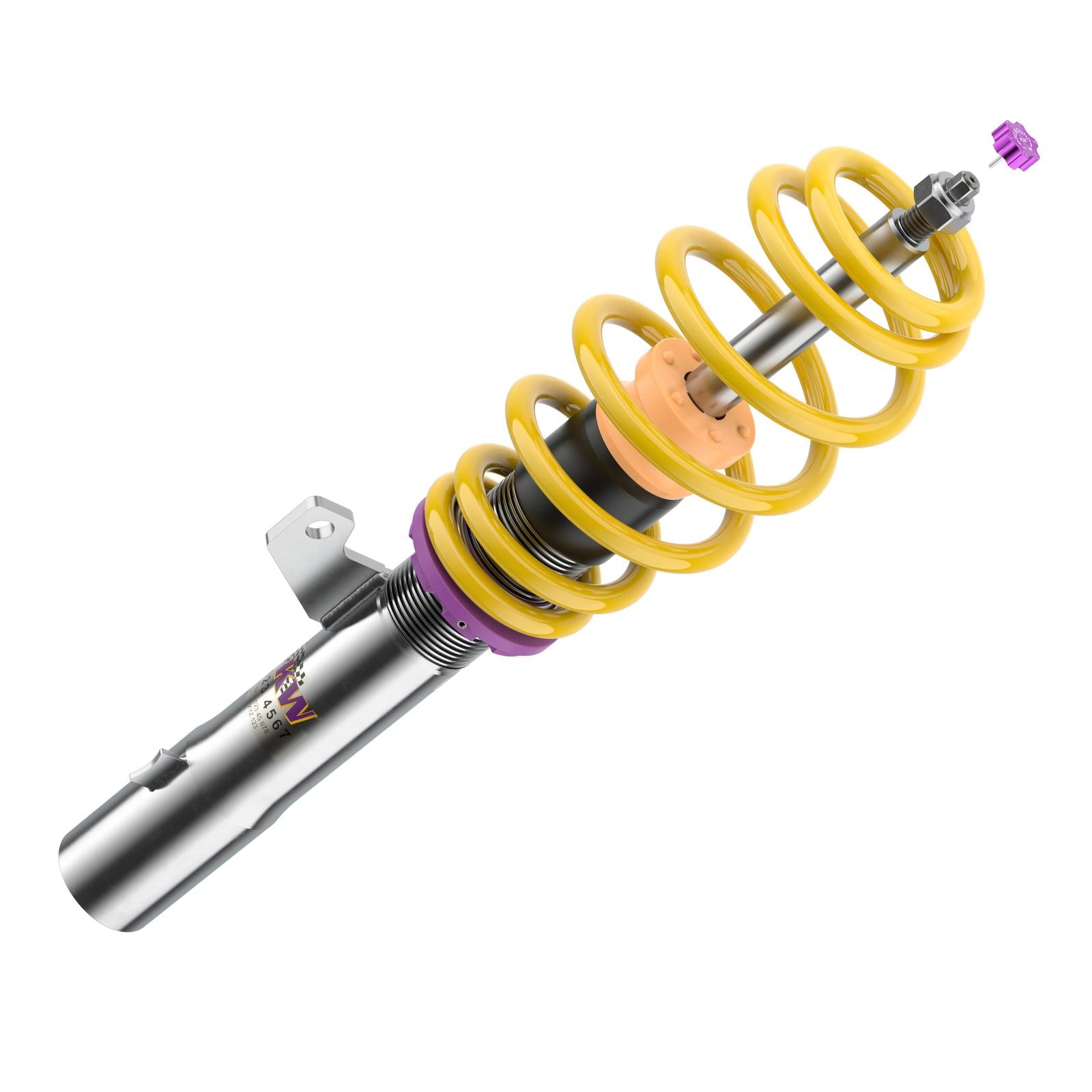 KW Coilover suspension V3 inox AUDI A3 Convertible (8V7, 8VE) 10/2013- (3528000U)