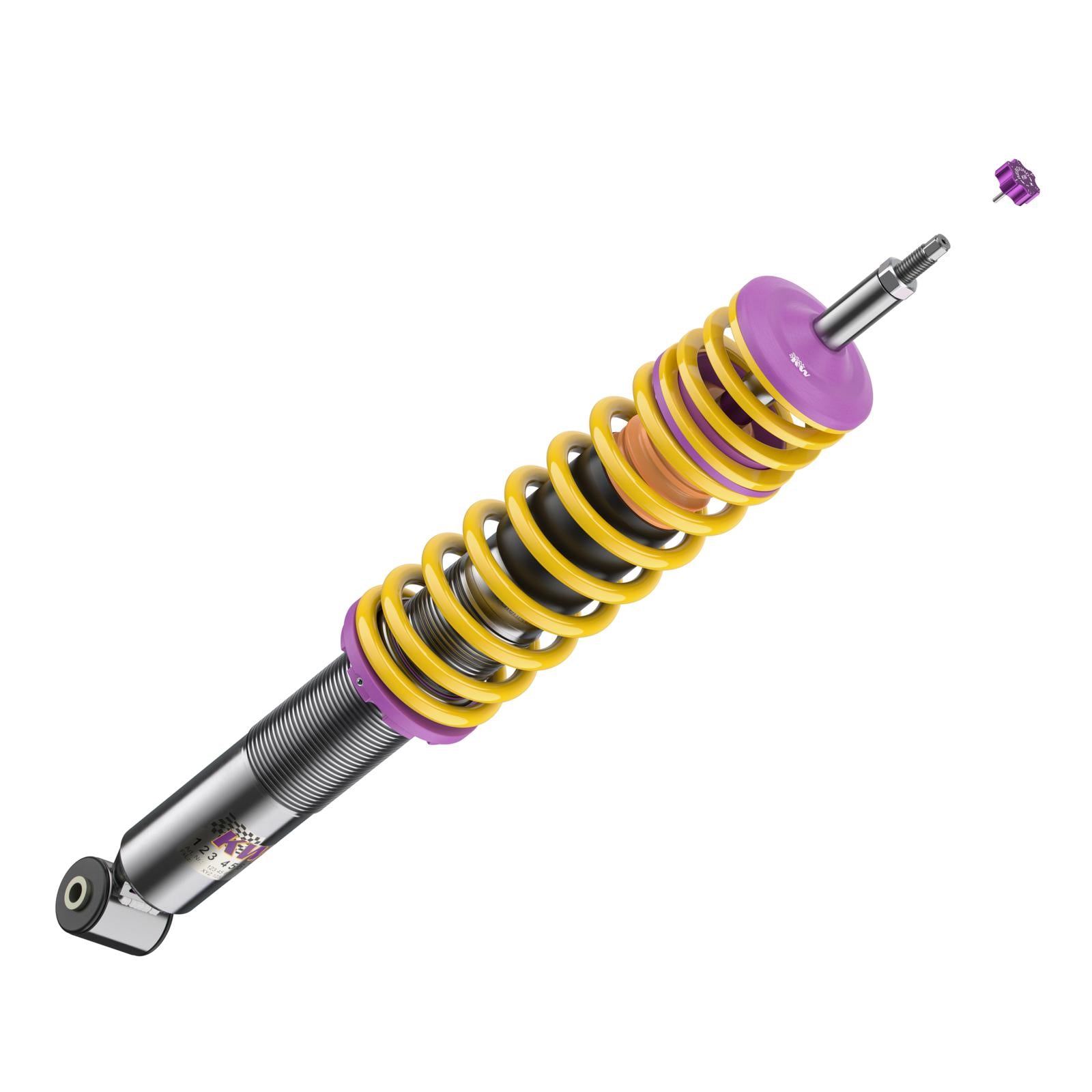 KW Coilover suspension V3 inox VW GOLF Cabriolet (155) 01/1979-08/1993