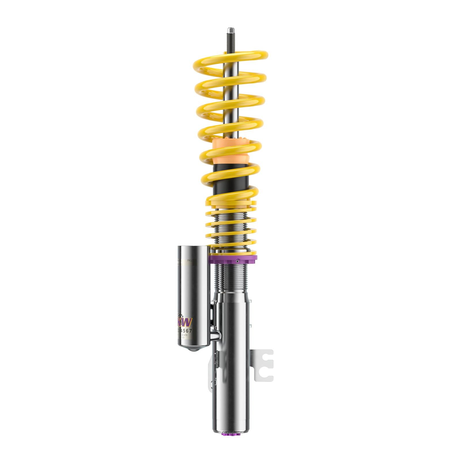 KW Coilover suspension V3 inox (incl. deactivation for electronic dampers) VW TRANSPORTER / CARAVELLE Mk VI Bus (SGB, SGG, SGJ, SGC, SHB, 04/2015-