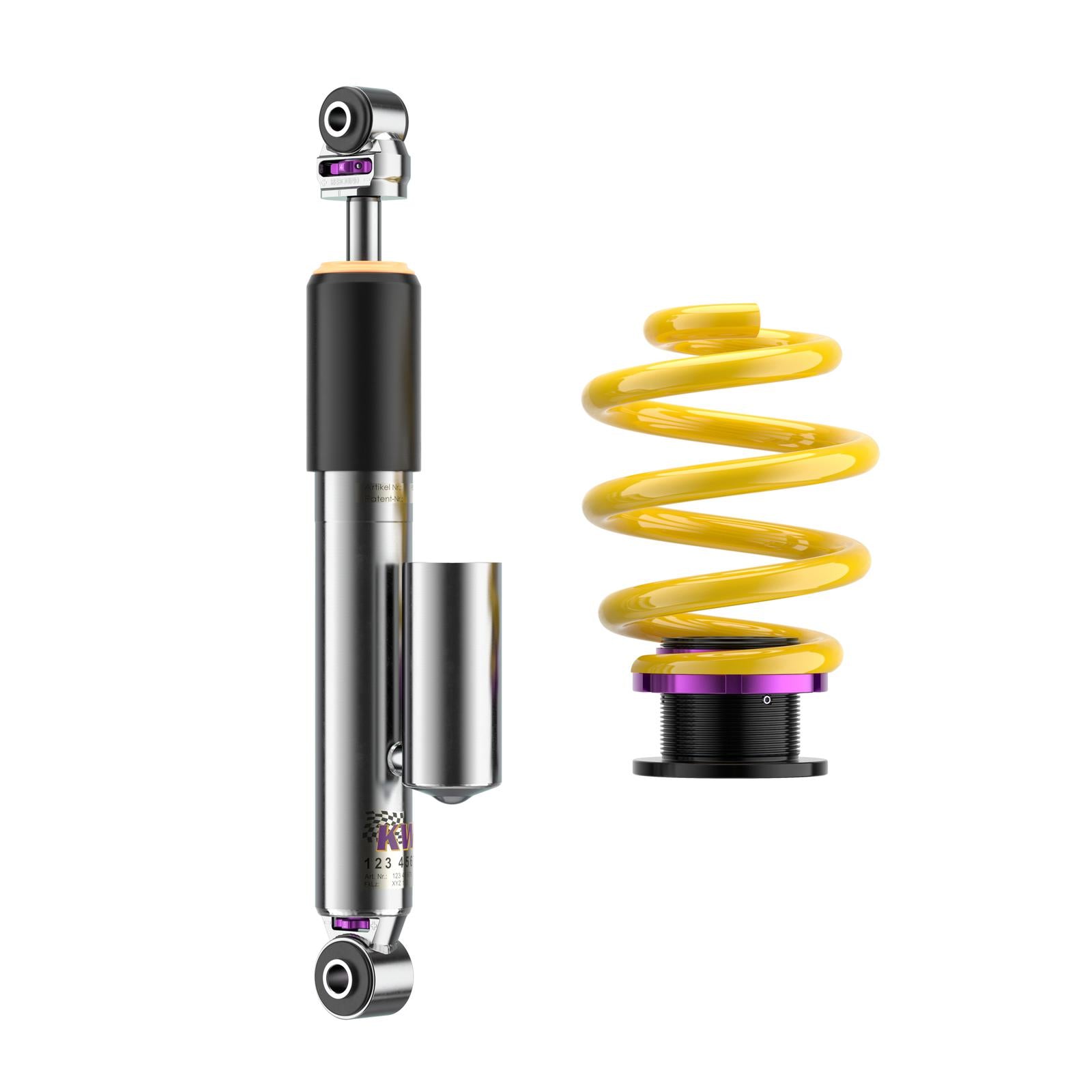 KW Coilover suspension V3 inox (incl. deactivation for electronic dampers) VW TRANSPORTER / CARAVELLE Mk VI Bus (SGB, SGG, SGJ, SGC, SHB, 04/2015-